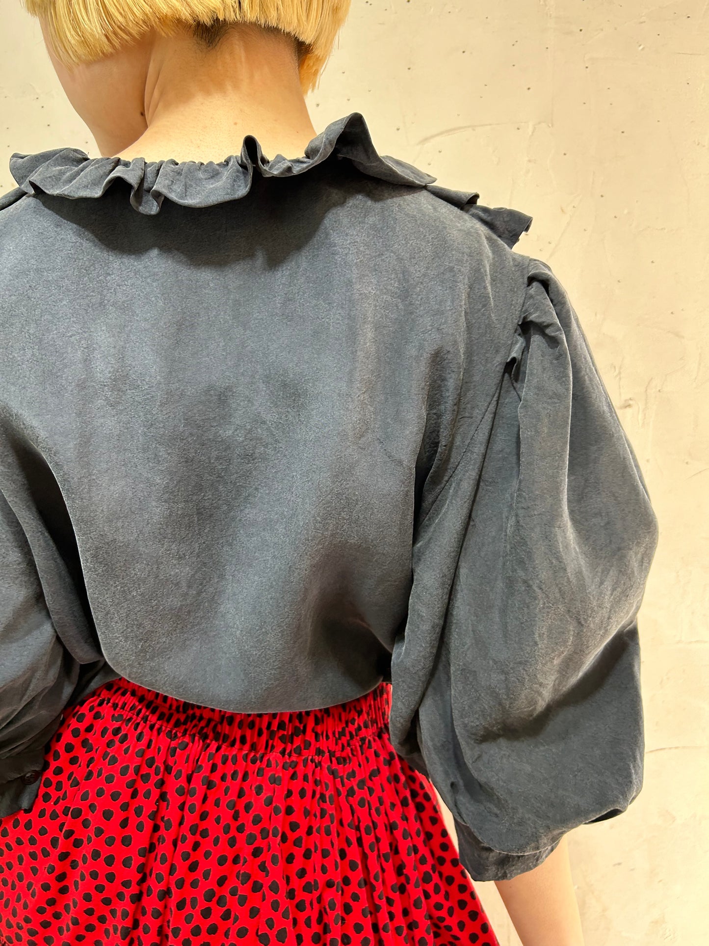 Vintage Silk Blouse [C26510］