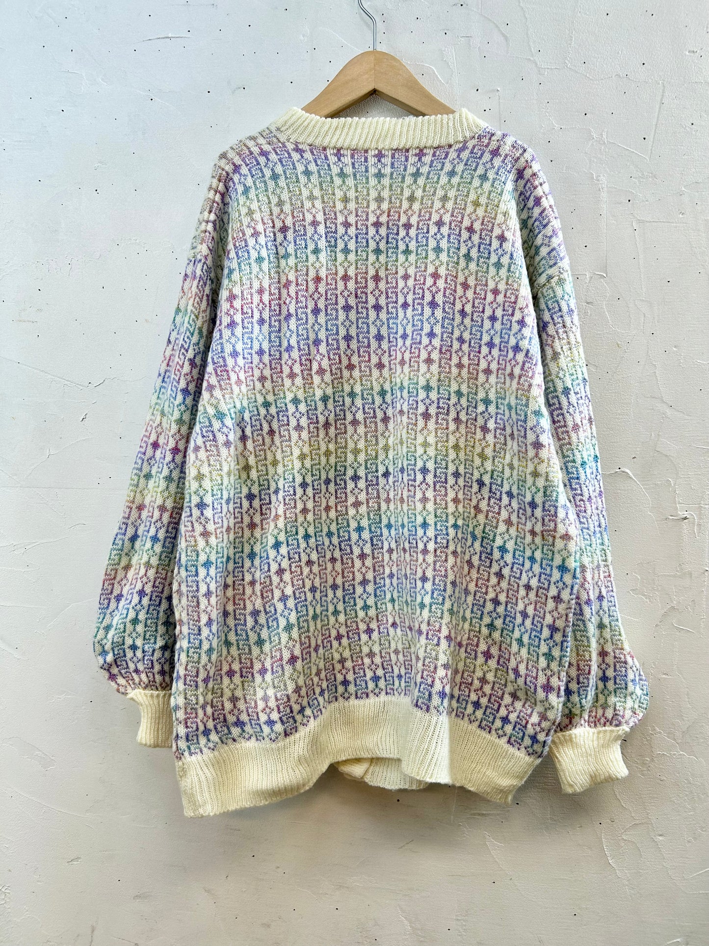 Vintage Knit Cardigan [J28607]