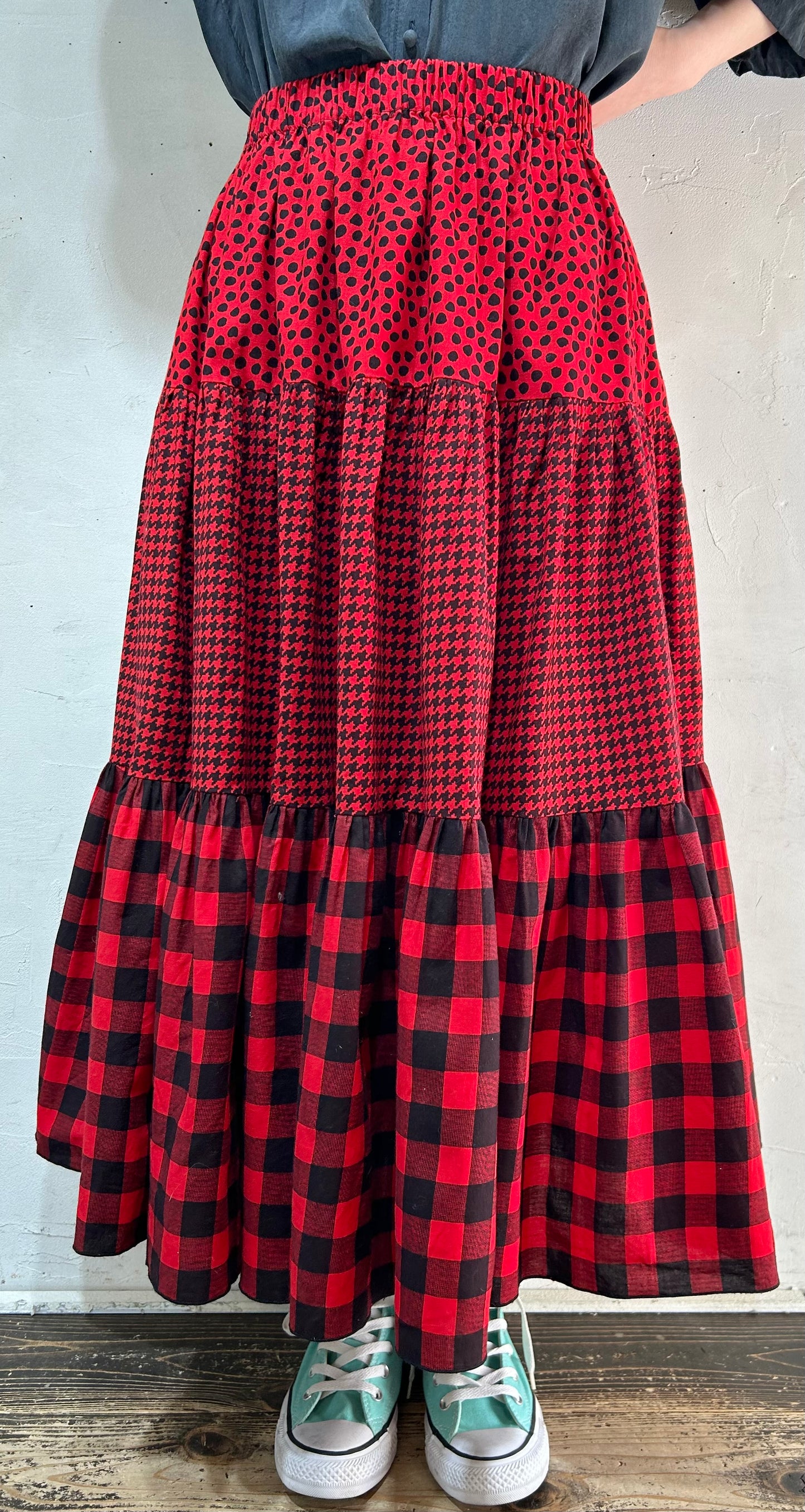 Vintage Tiered Skirt [C26506]