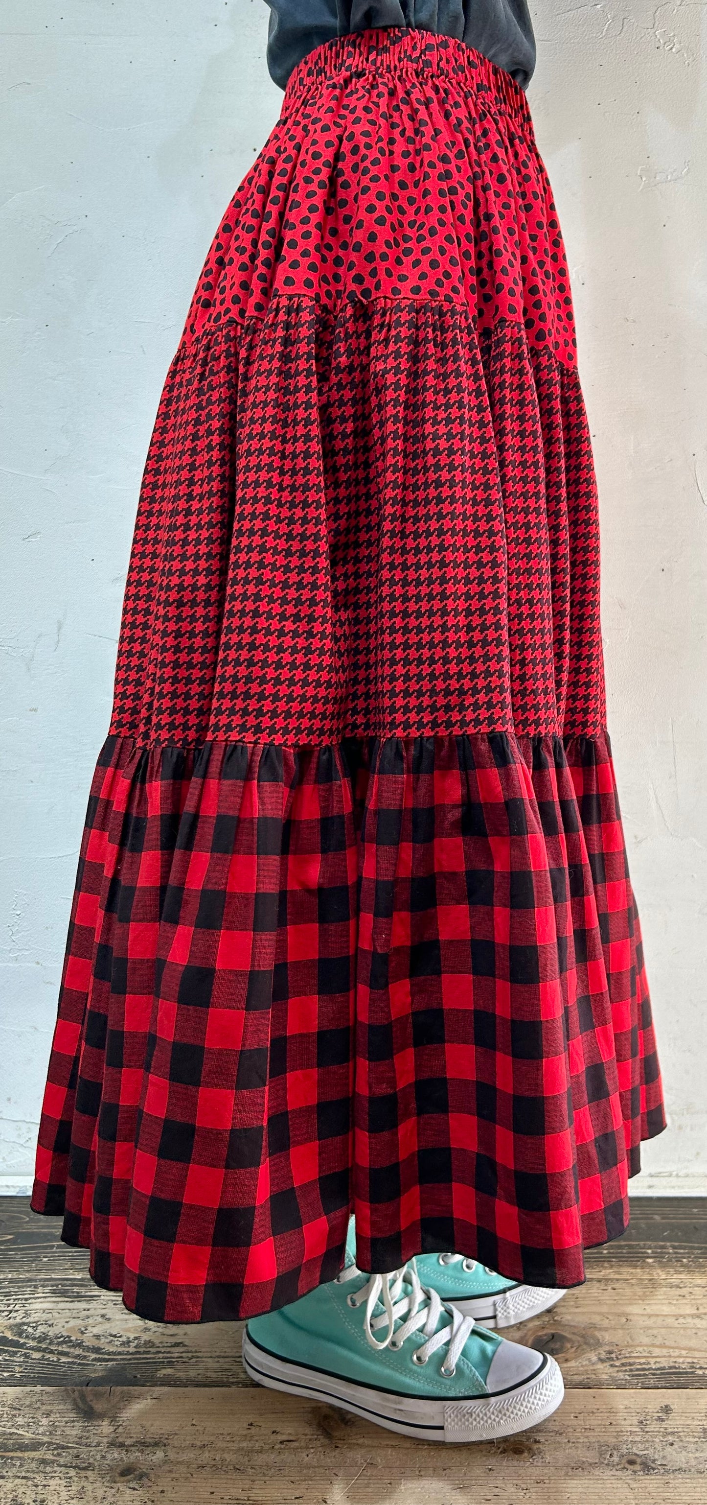 Vintage Tiered Skirt [C26506]