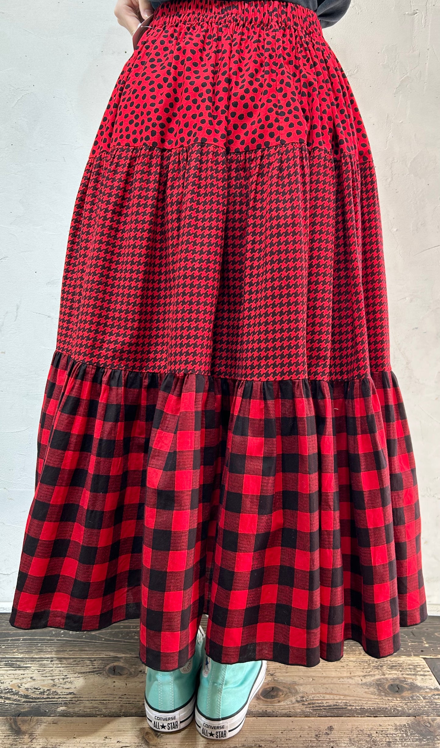 Vintage Tiered Skirt [C26506]