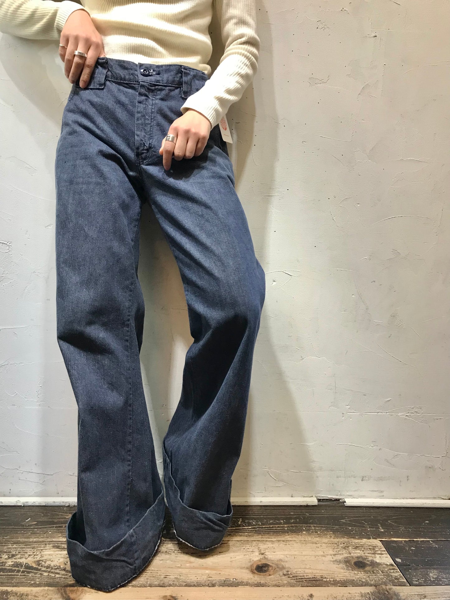 ’70s Vintage Denim Pants  MADE IN USA [A25940]