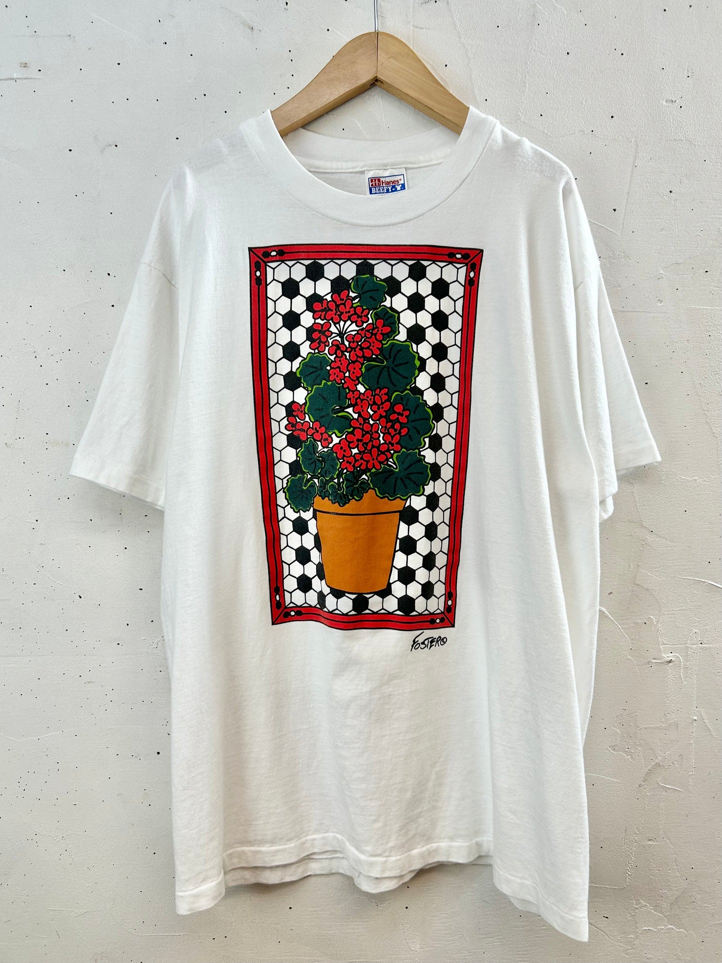 ’90s Vintage T-Shirt MADE IN USA 〜Hanes〜 [F30368]