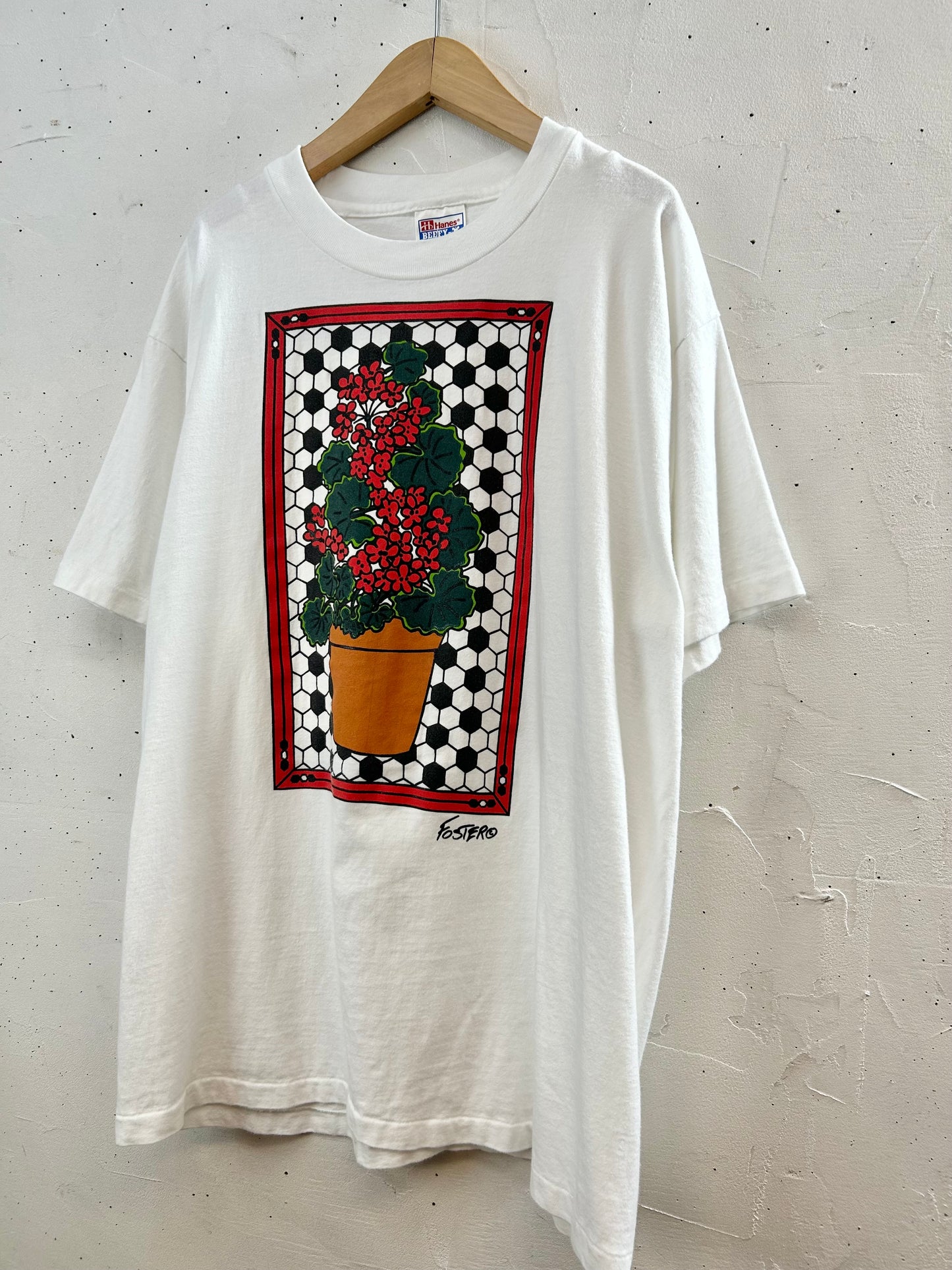 ’90s Vintage T-Shirt MADE IN USA 〜Hanes〜 [F30368]