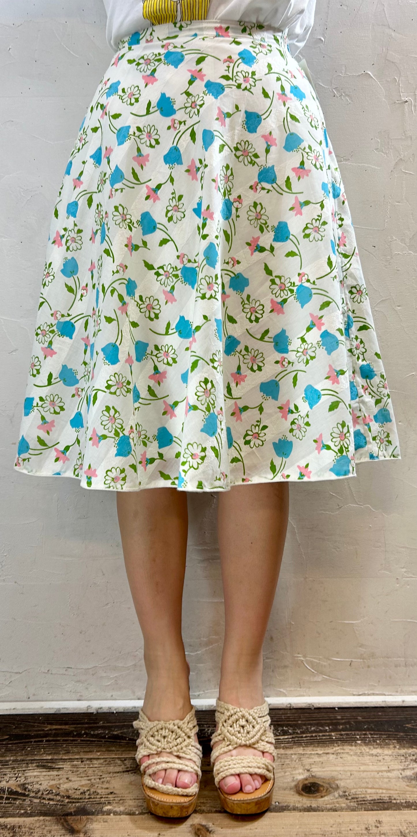 Vintage Flower Skirt [F27713]