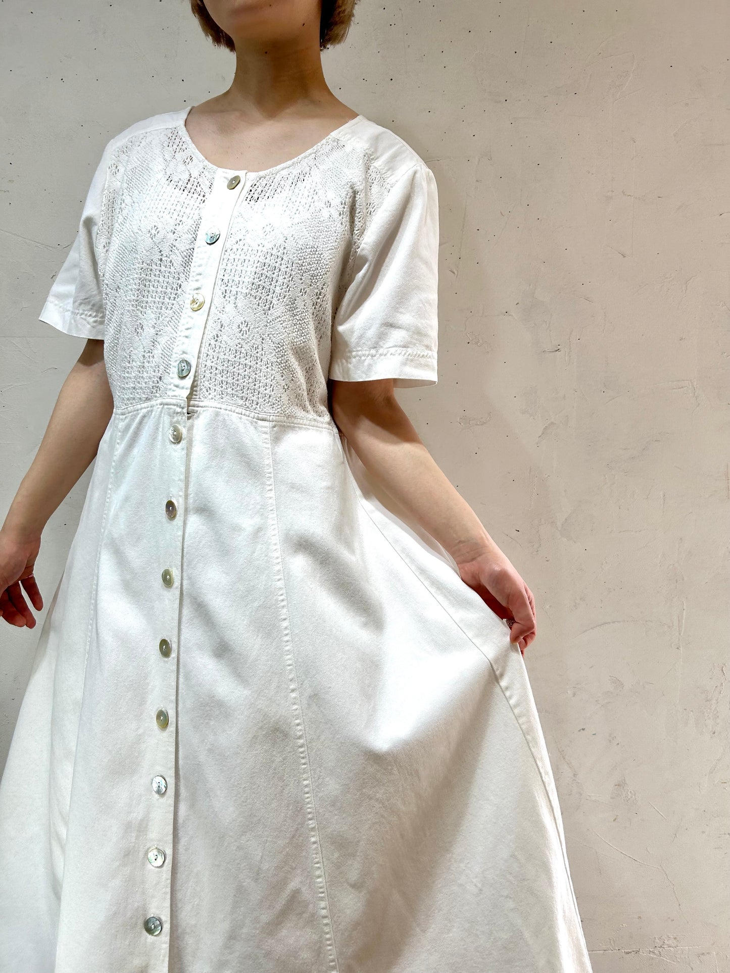 Vintage Cotton Dress [D26833]