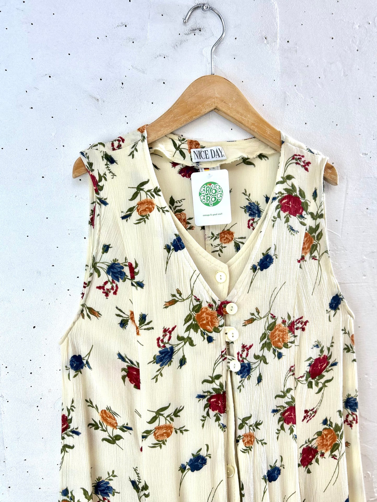 Vintage Viscose Dress [F30569]