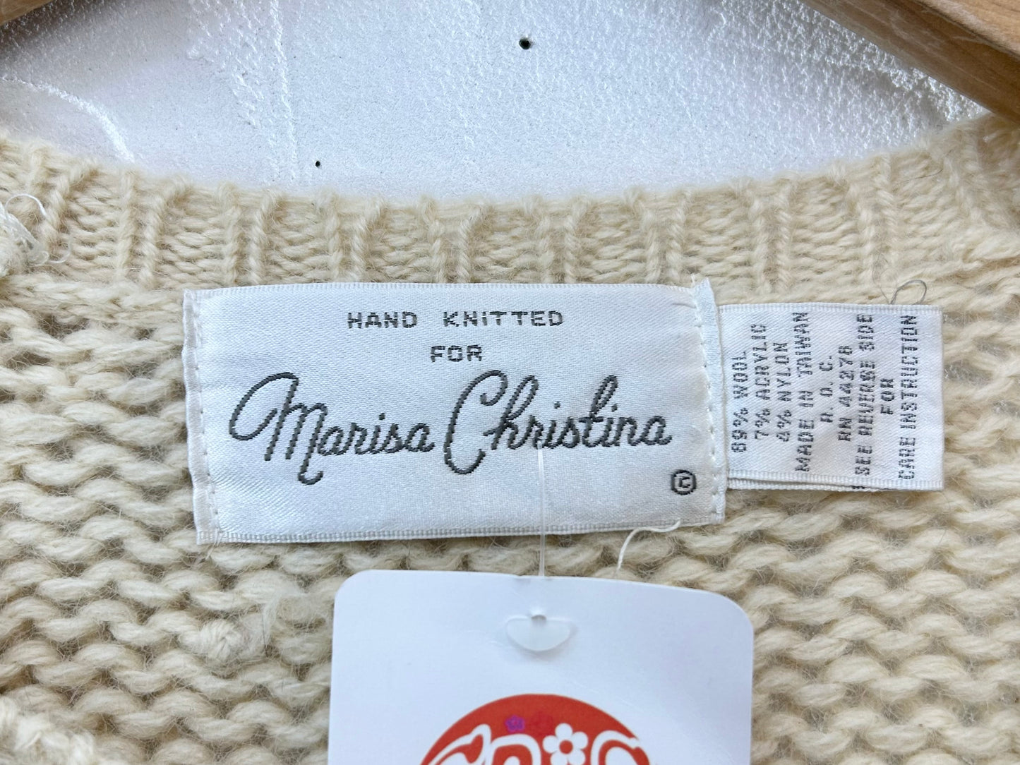 Vintage Hand Knit Cardigan [A29283]