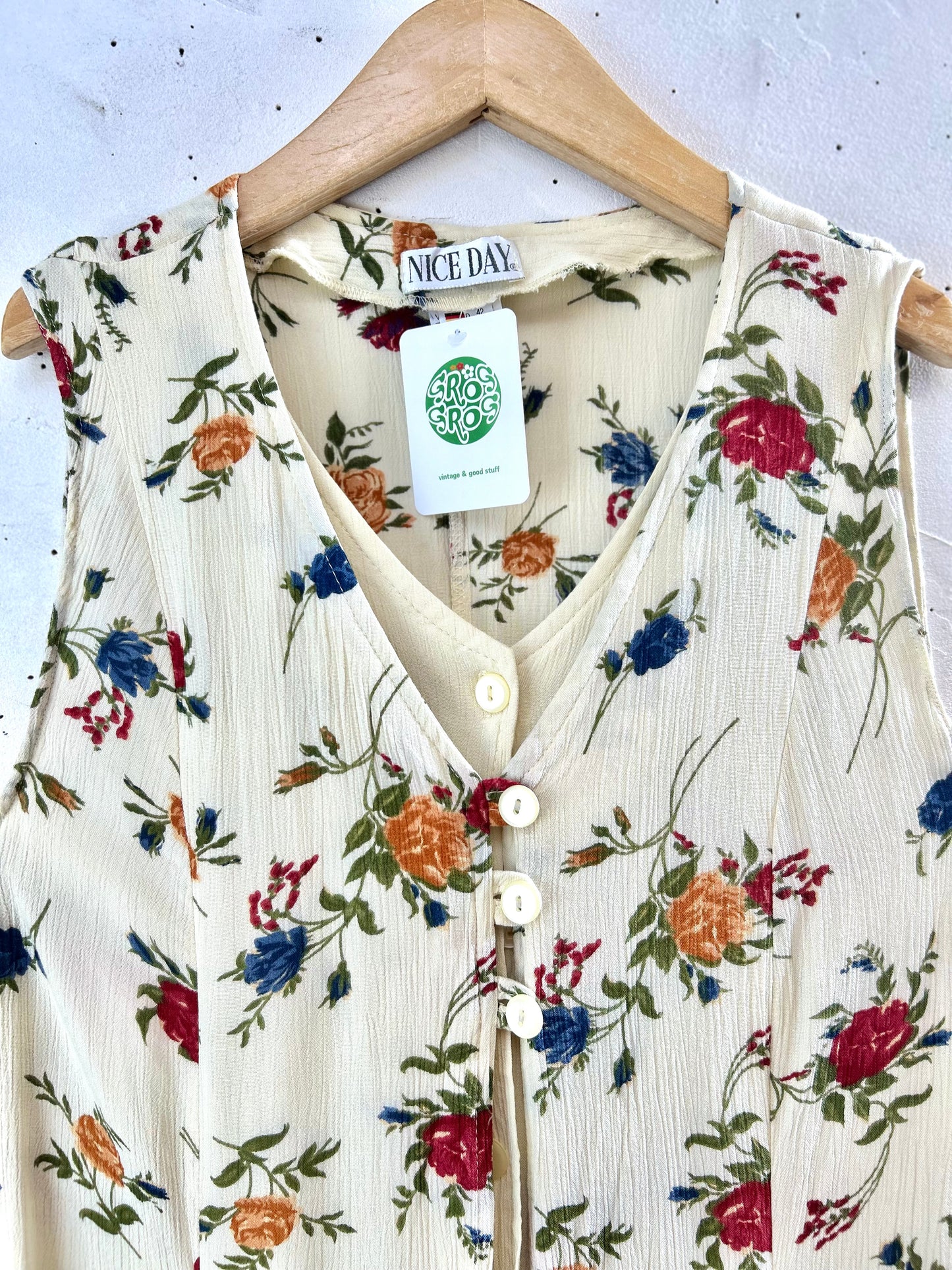 Vintage Viscose Dress [F30569]