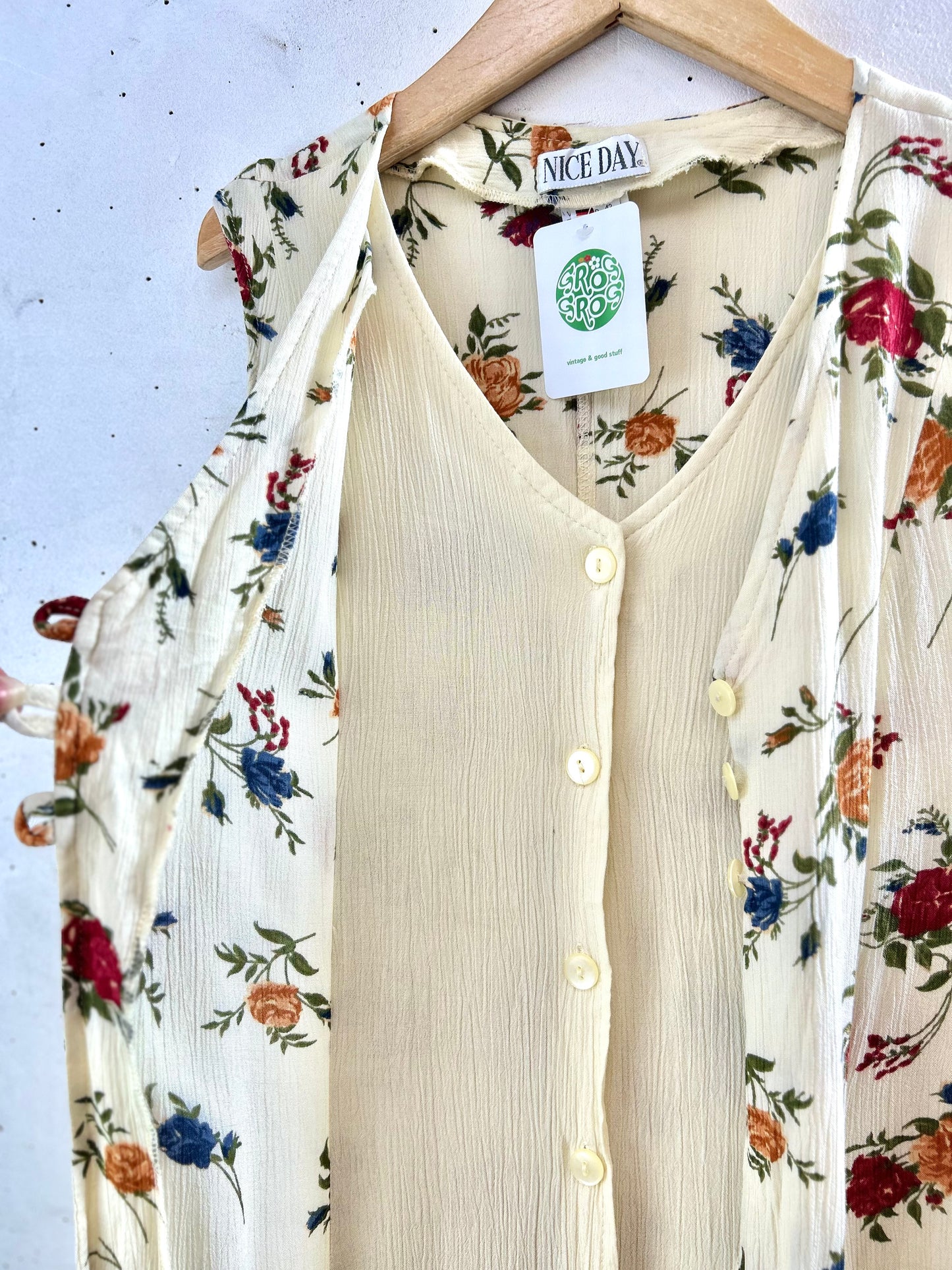 Vintage Viscose Dress [F30569]