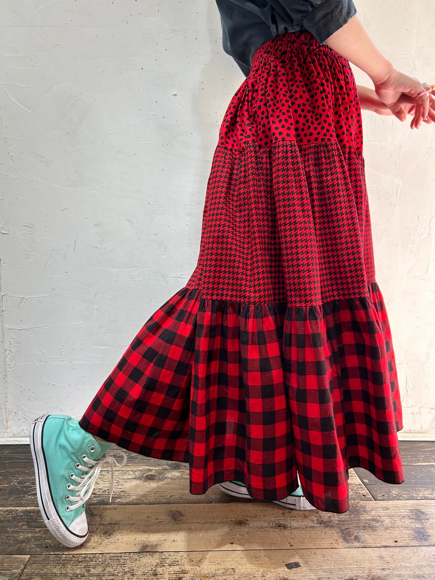 Vintage Tiered Skirt [C26506]