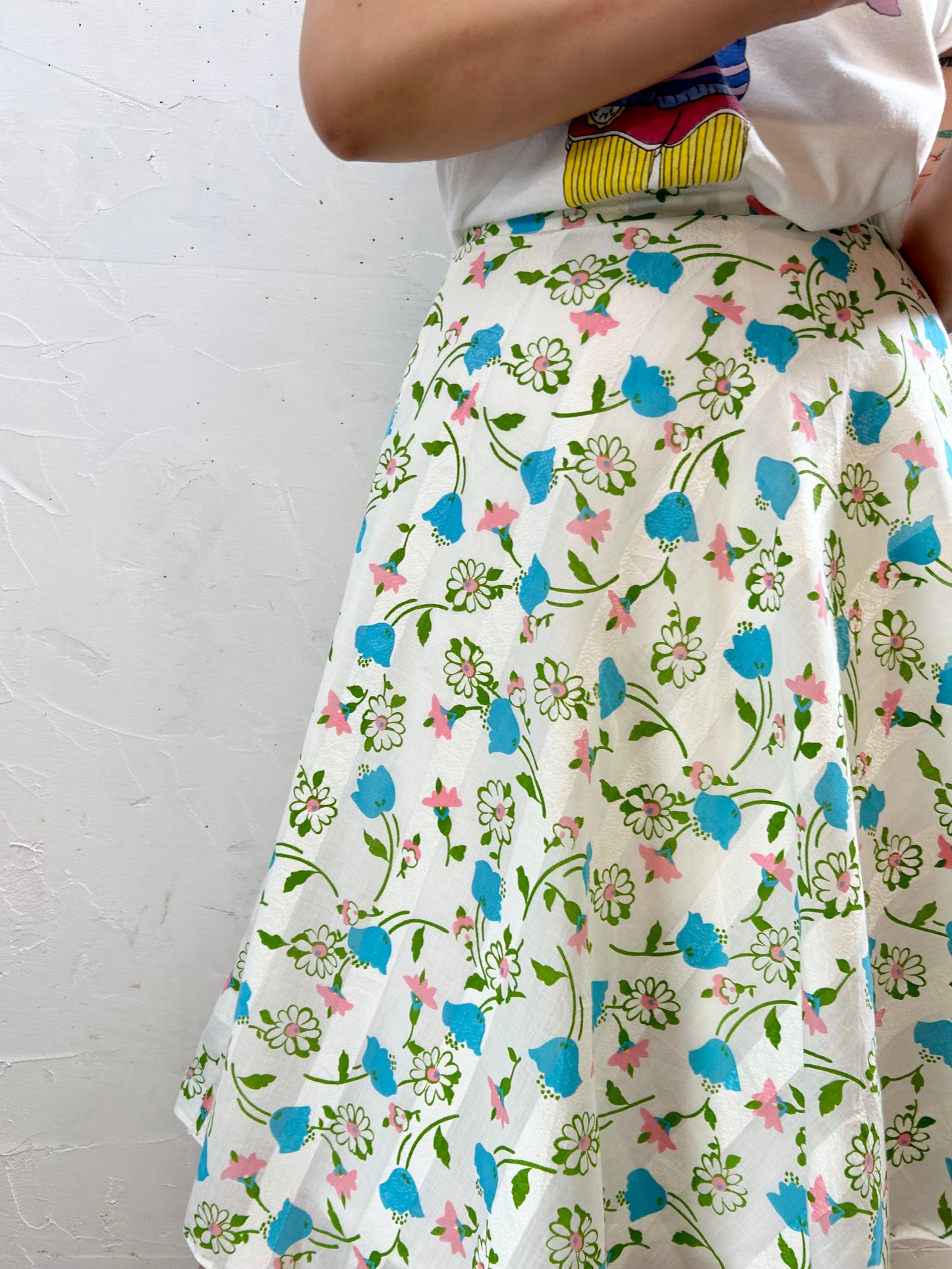 Vintage Flower Skirt [F27713]