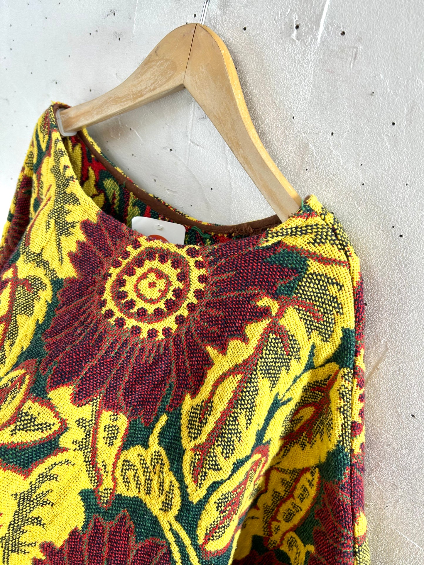 Vintage Rug Poncho [B29506]