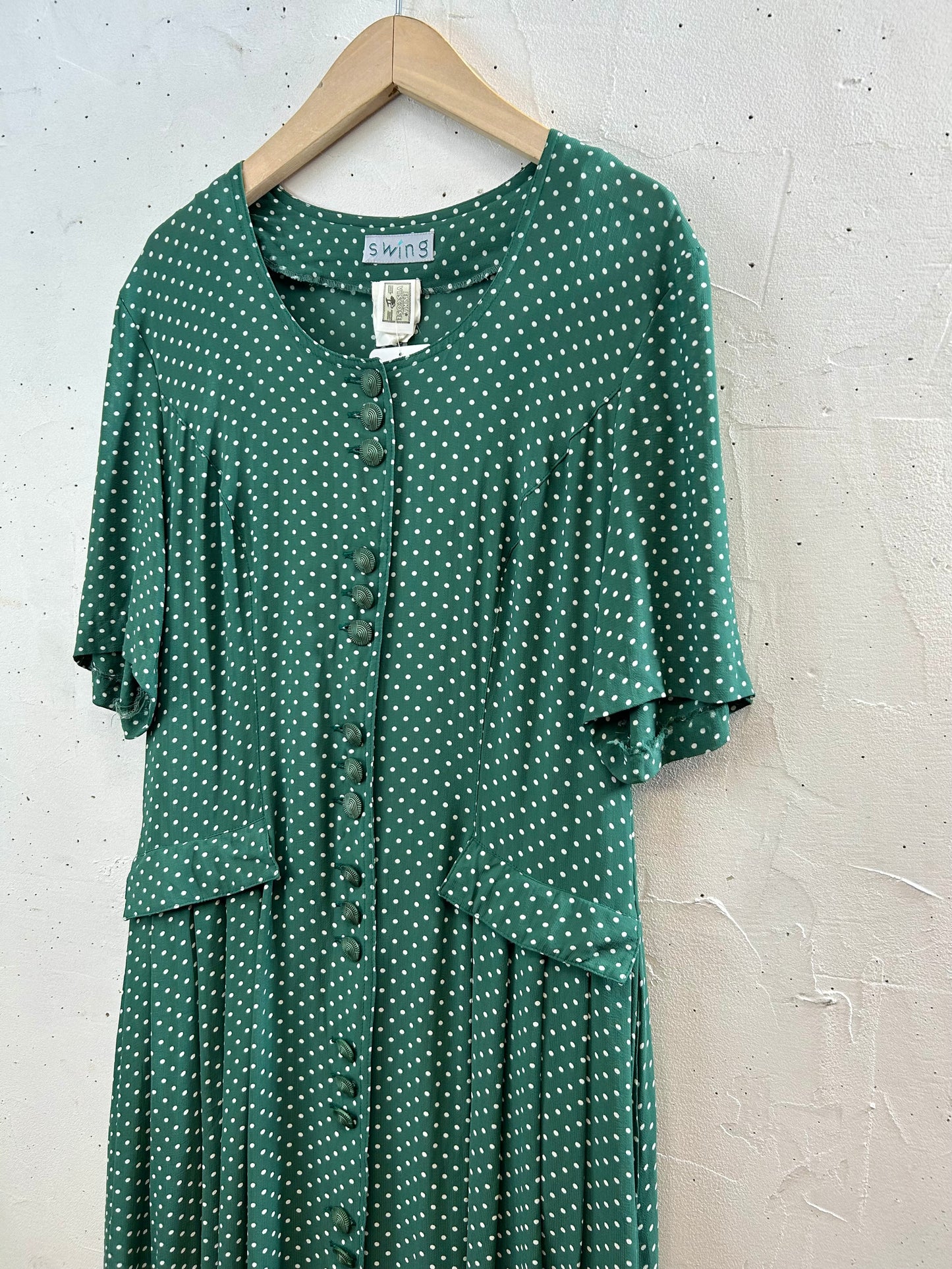 Vintage Viscose Dress [F30370]