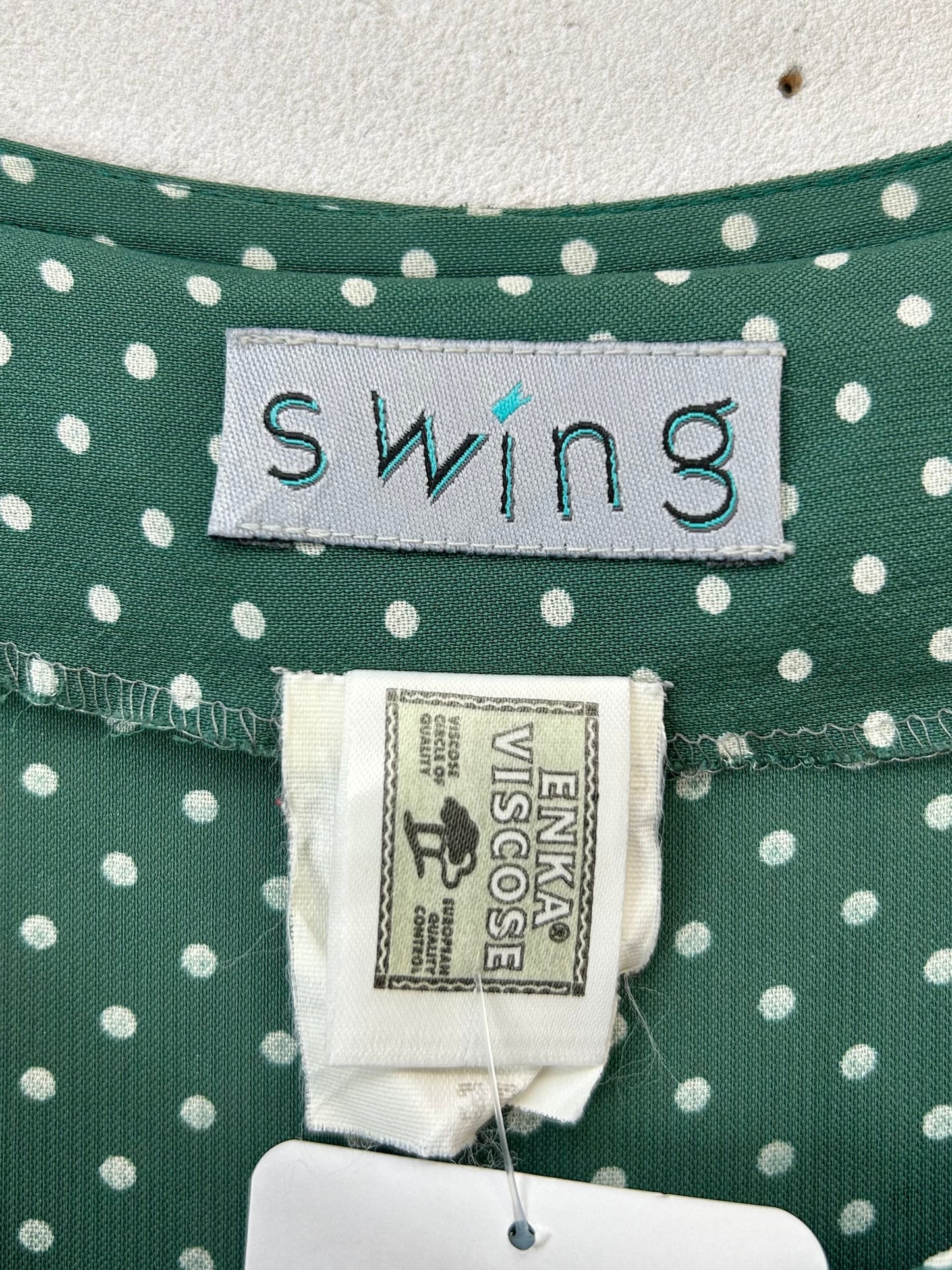 Vintage Viscose Dress [F30370]