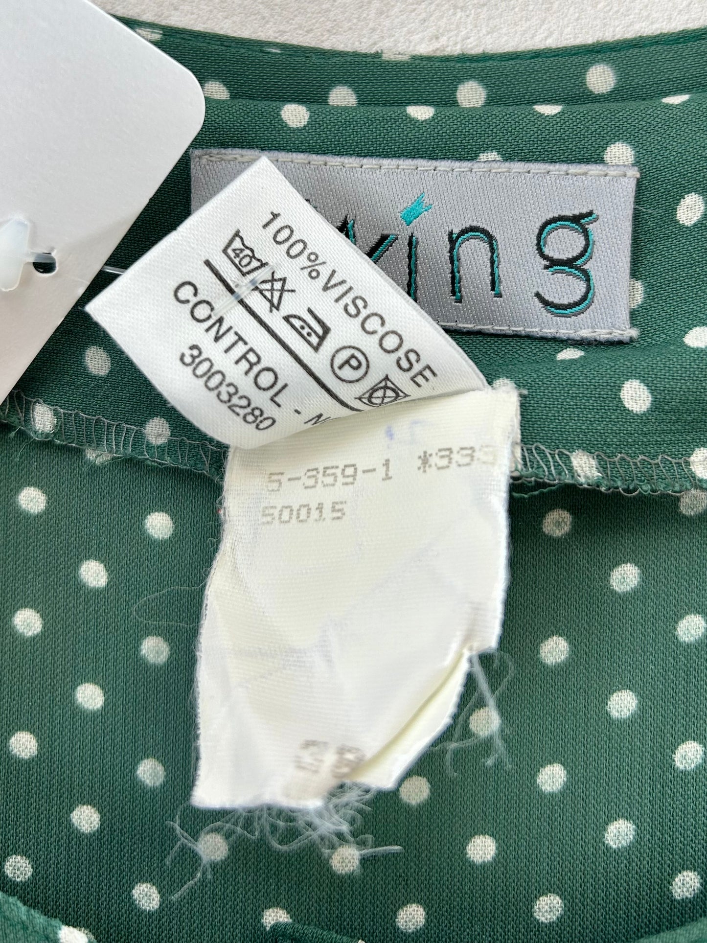 Vintage Viscose Dress [F30370]
