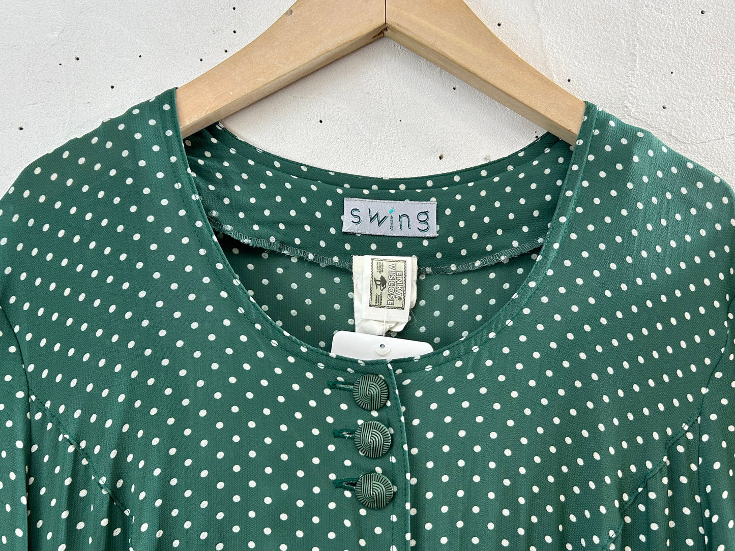 Vintage Viscose Dress [F30370]