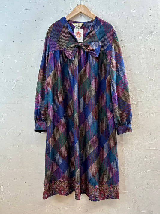 Vintage Dress UNION MADE 〜Sears〜 [K28828]