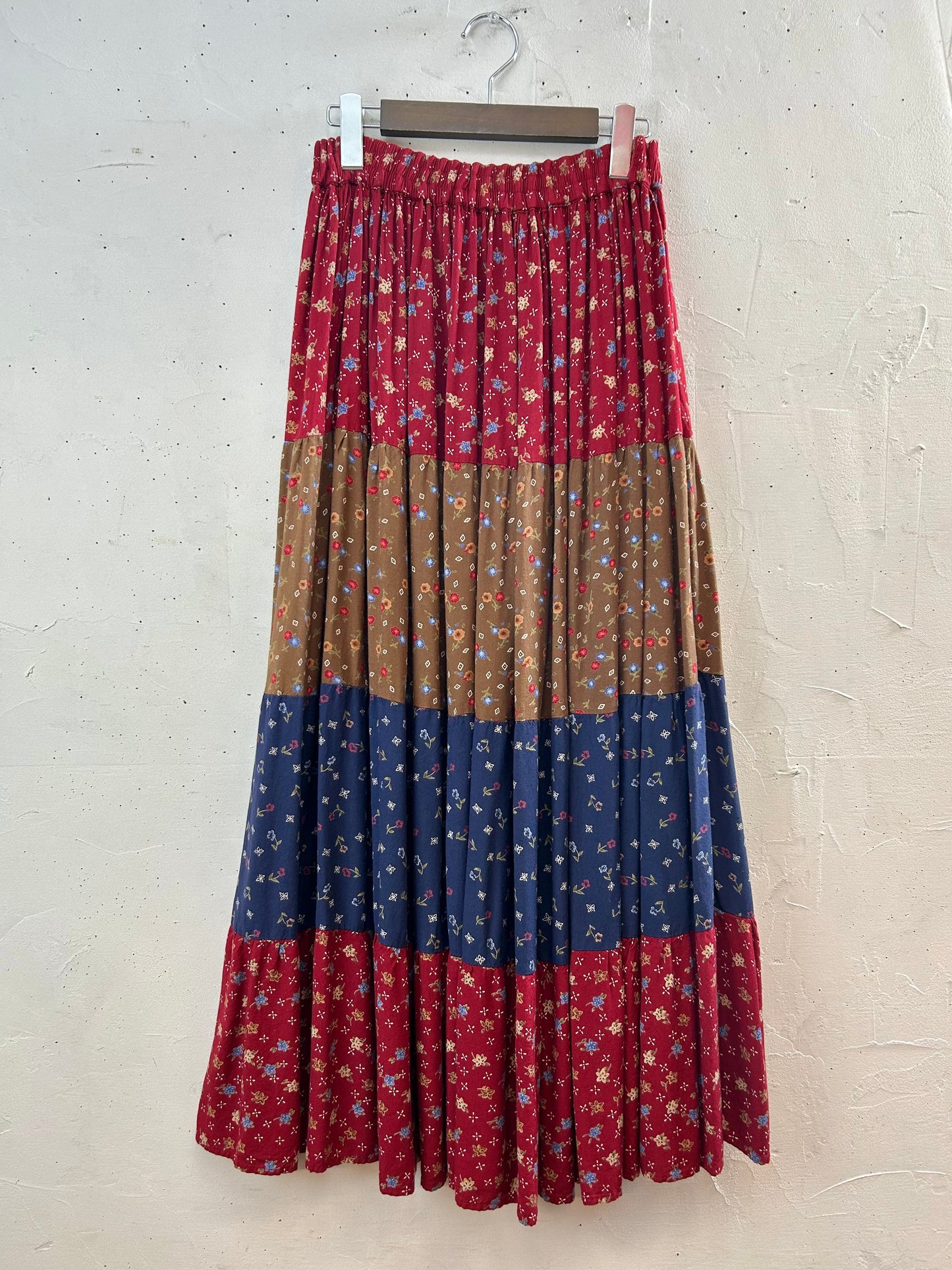 Vintage Tiered Skirt [F30369]