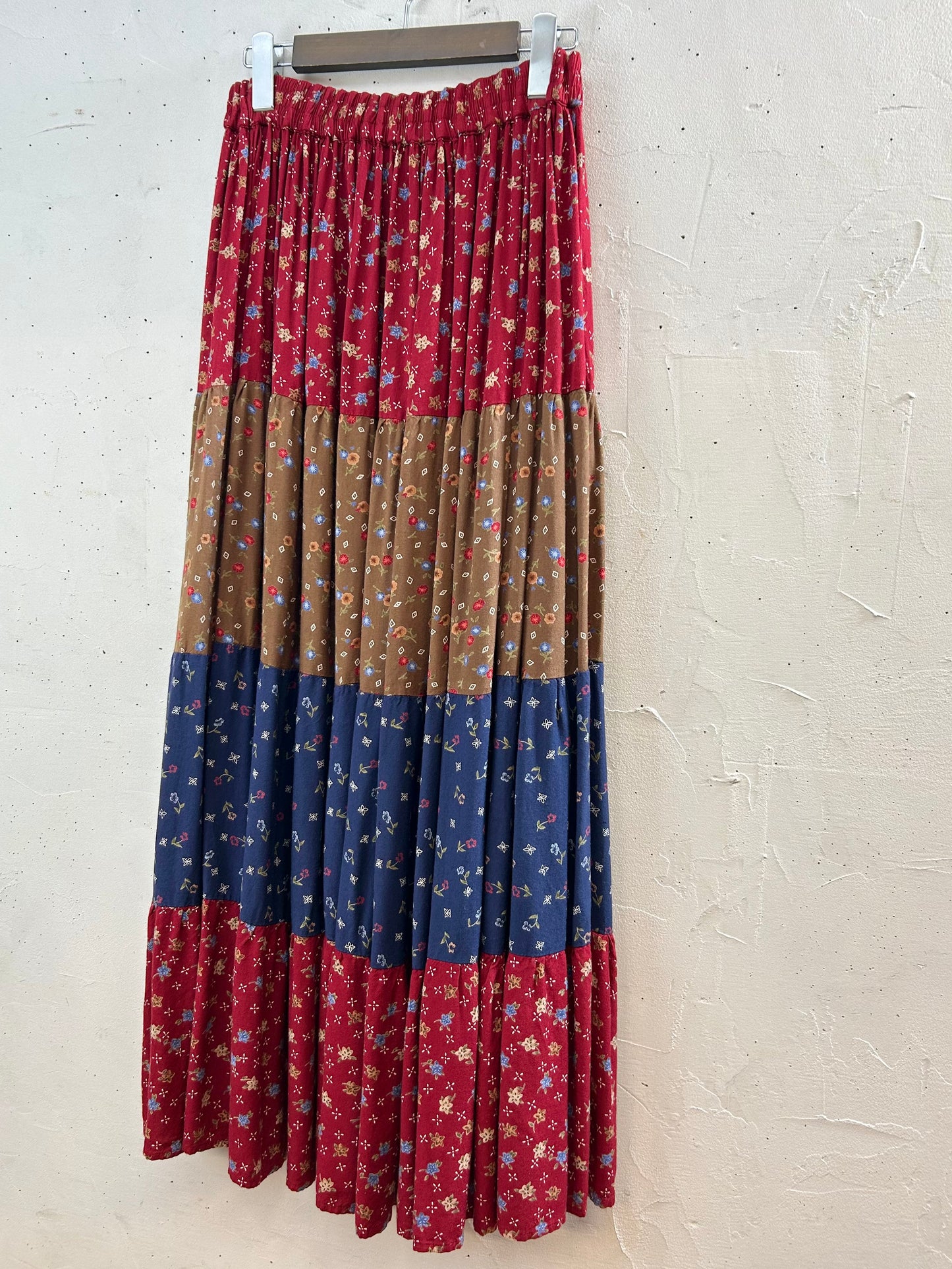Vintage Tiered Skirt [F30369]