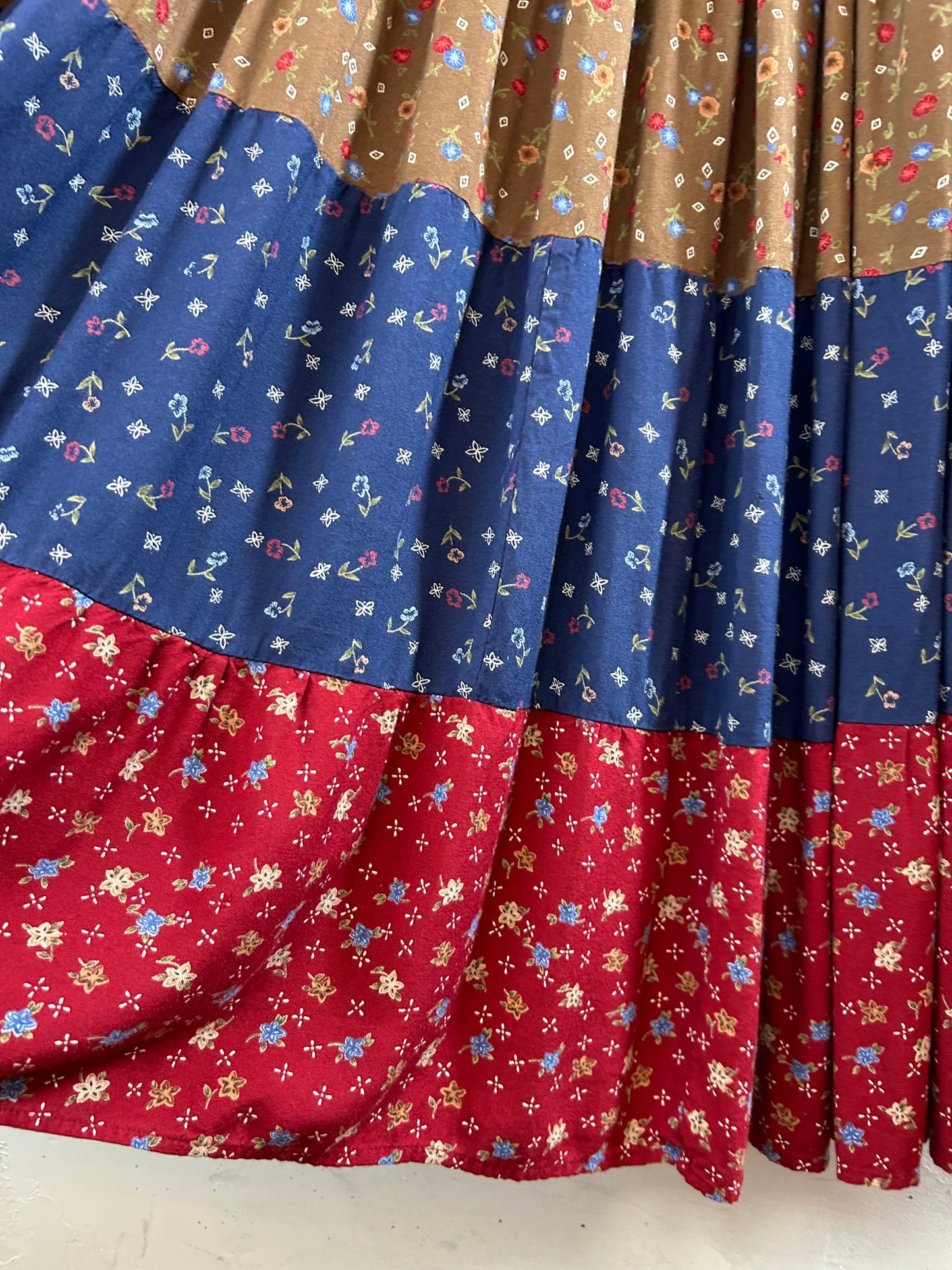 Vintage Tiered Skirt [F30369]