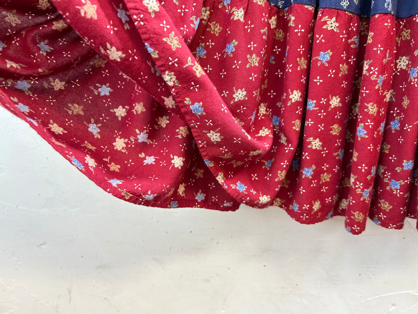 Vintage Tiered Skirt [F30369]