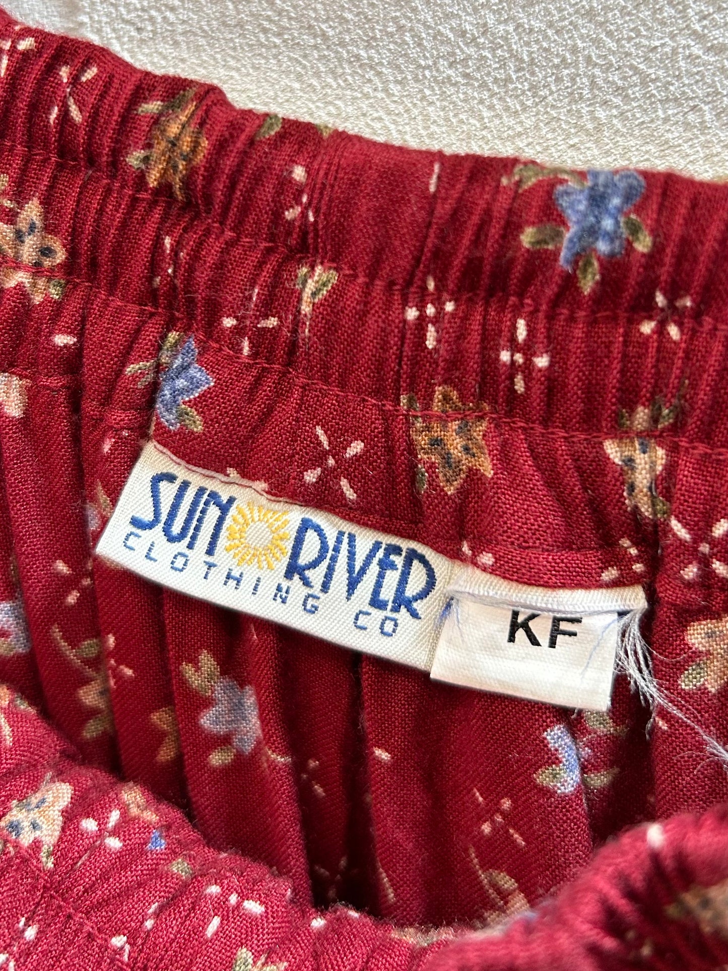 Vintage Tiered Skirt [F30369]