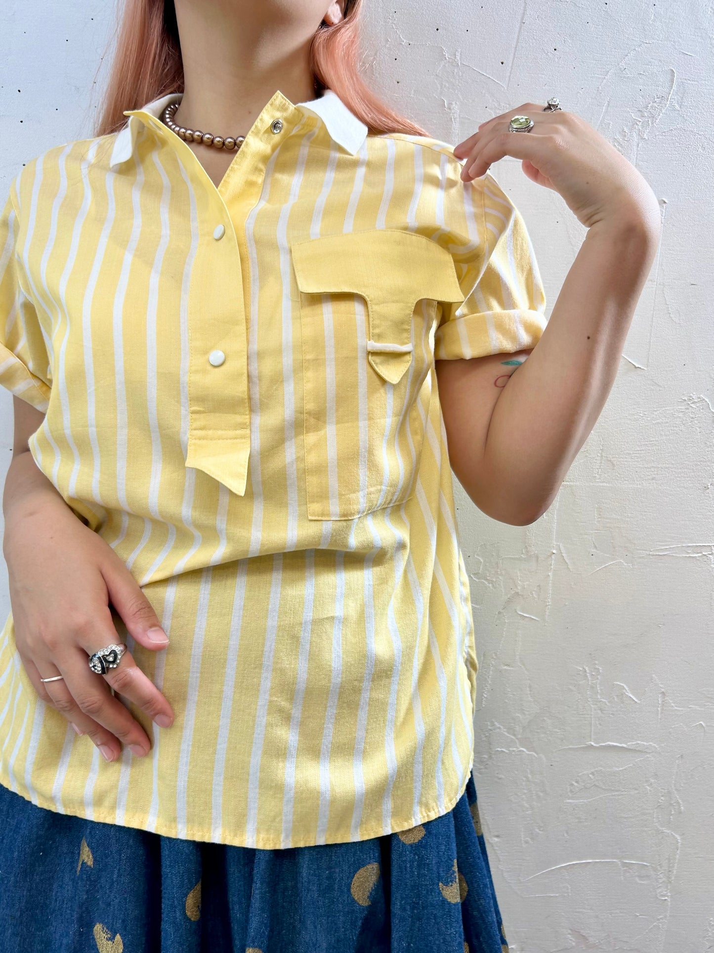 Vintage Stripe Shirt  [F27707]