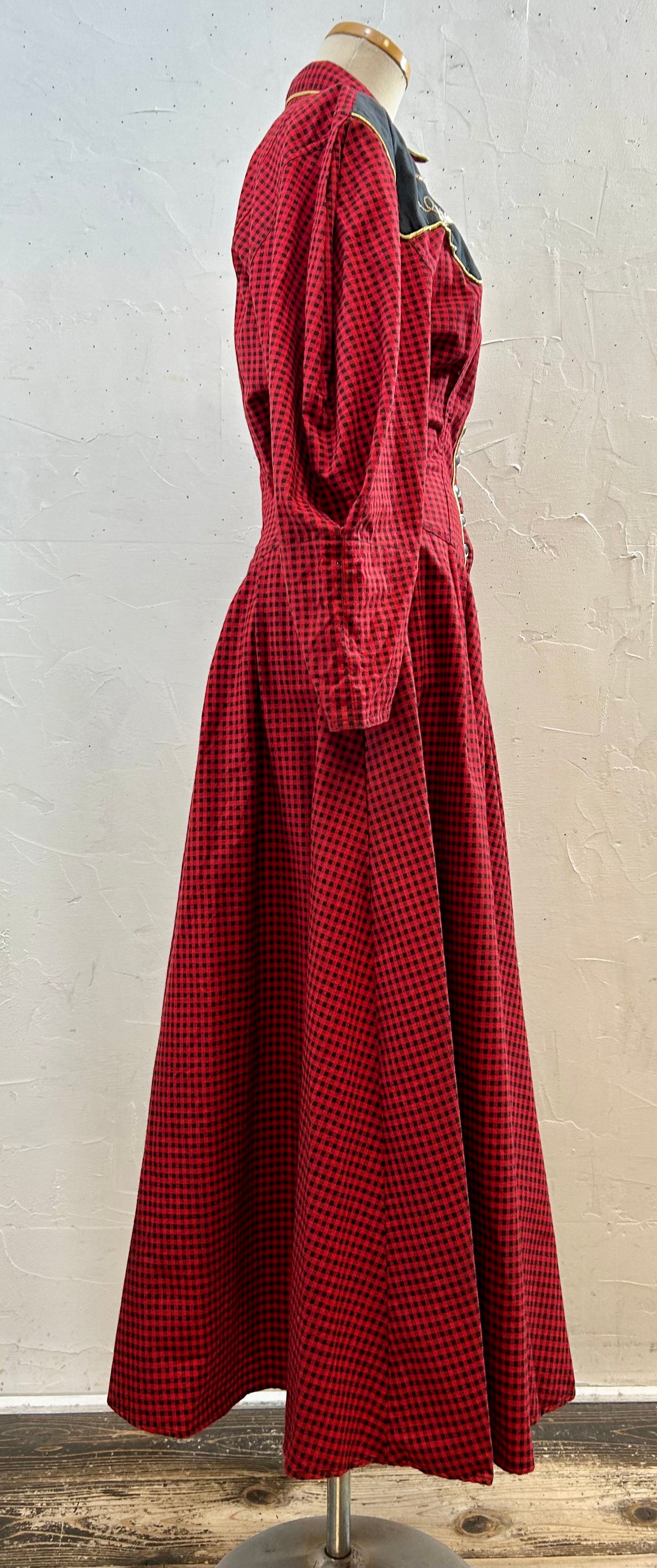 Vintage Dress MADE IN USA [J28612]