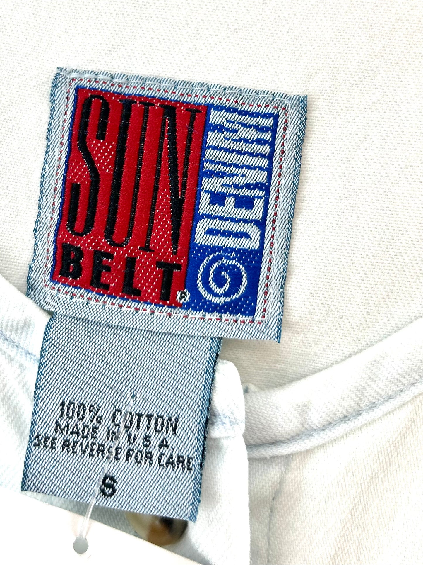 Vintage Denim Over Dress 〜SUN BELT〜 MADE IN USA [F30568]
