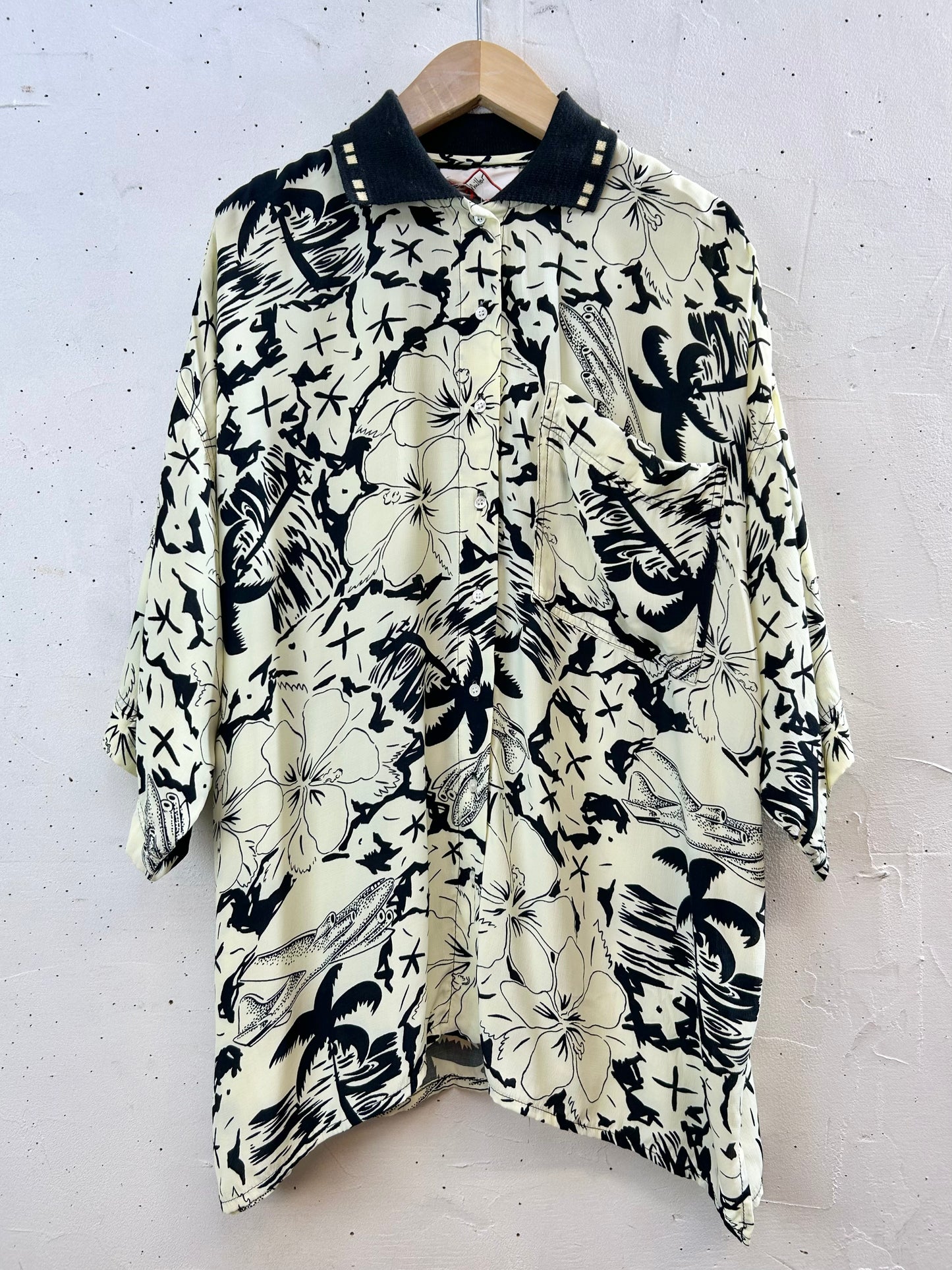 Vintage Flower Shirt [F30366]