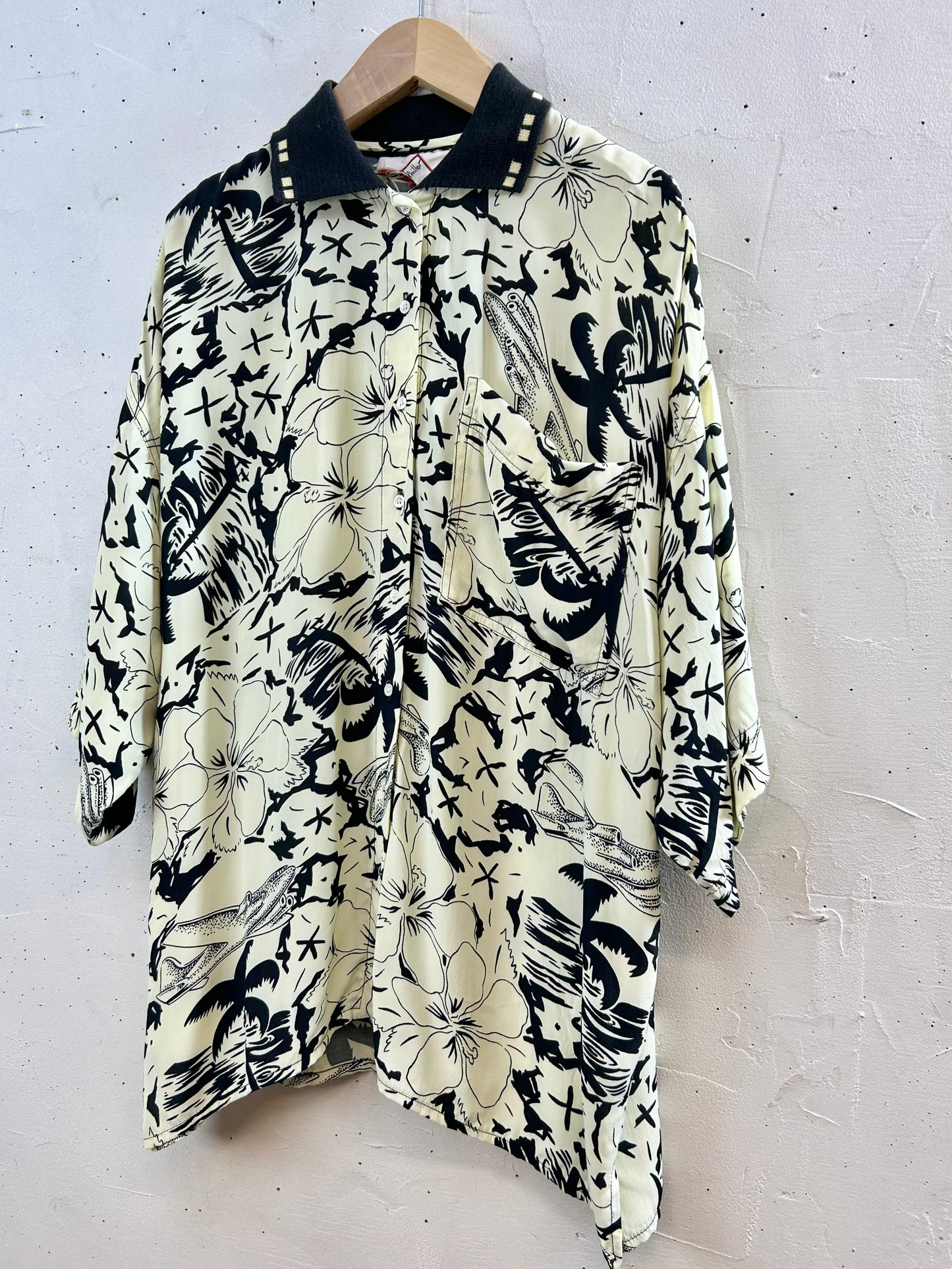 Vintage Flower Shirt [F30366]