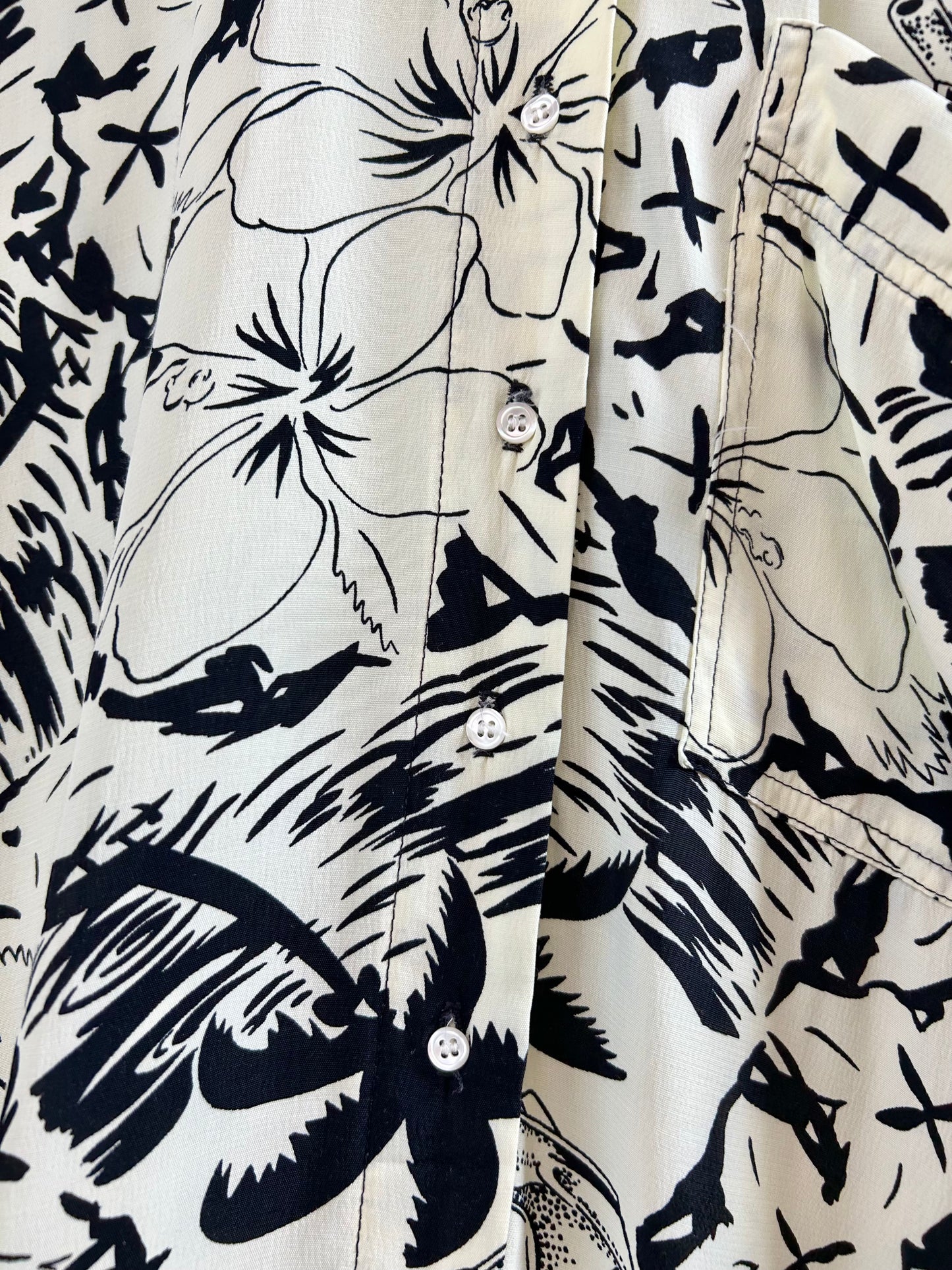 Vintage Flower Shirt [F30366]