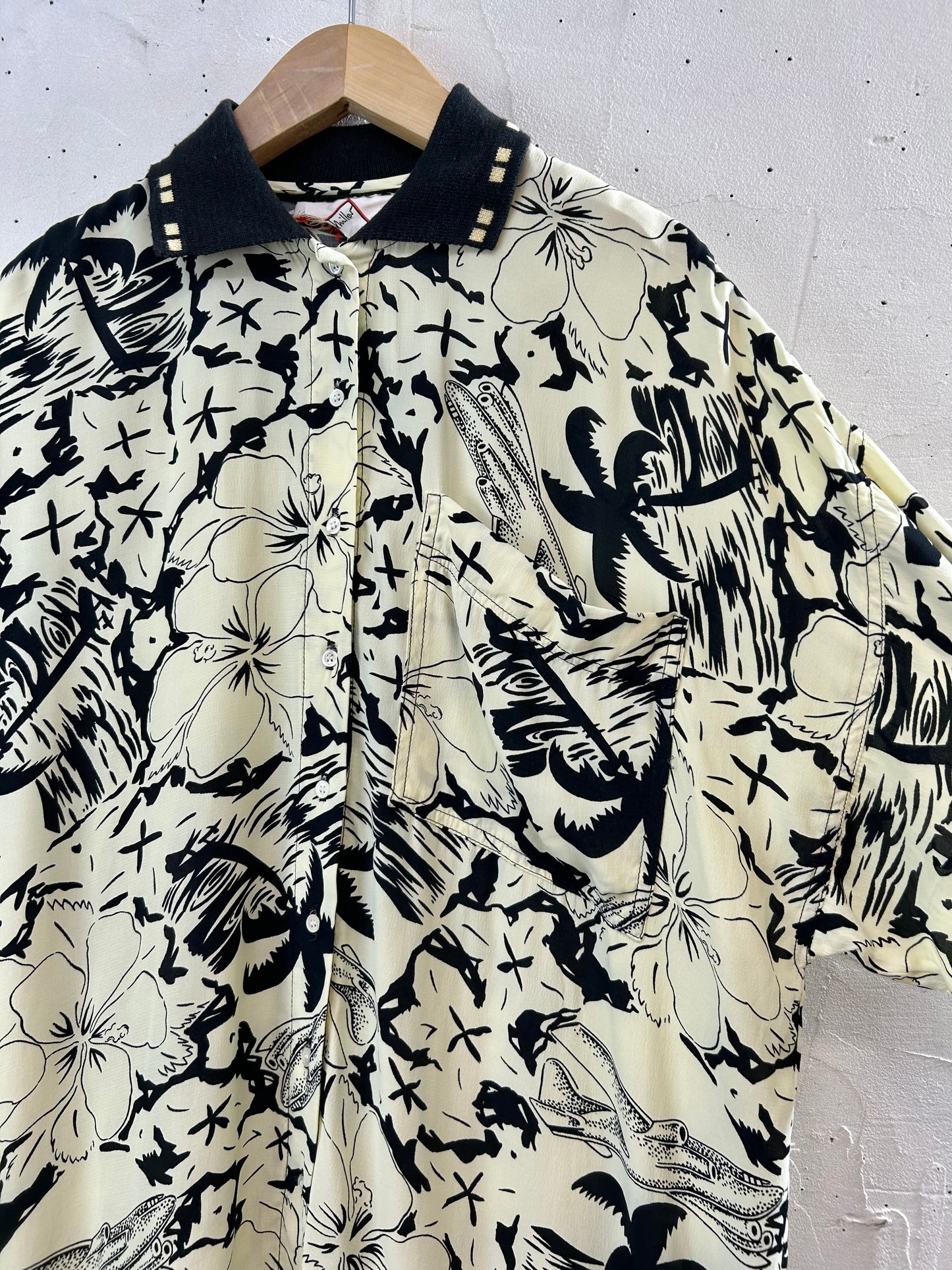 Vintage Flower Shirt [F30366]