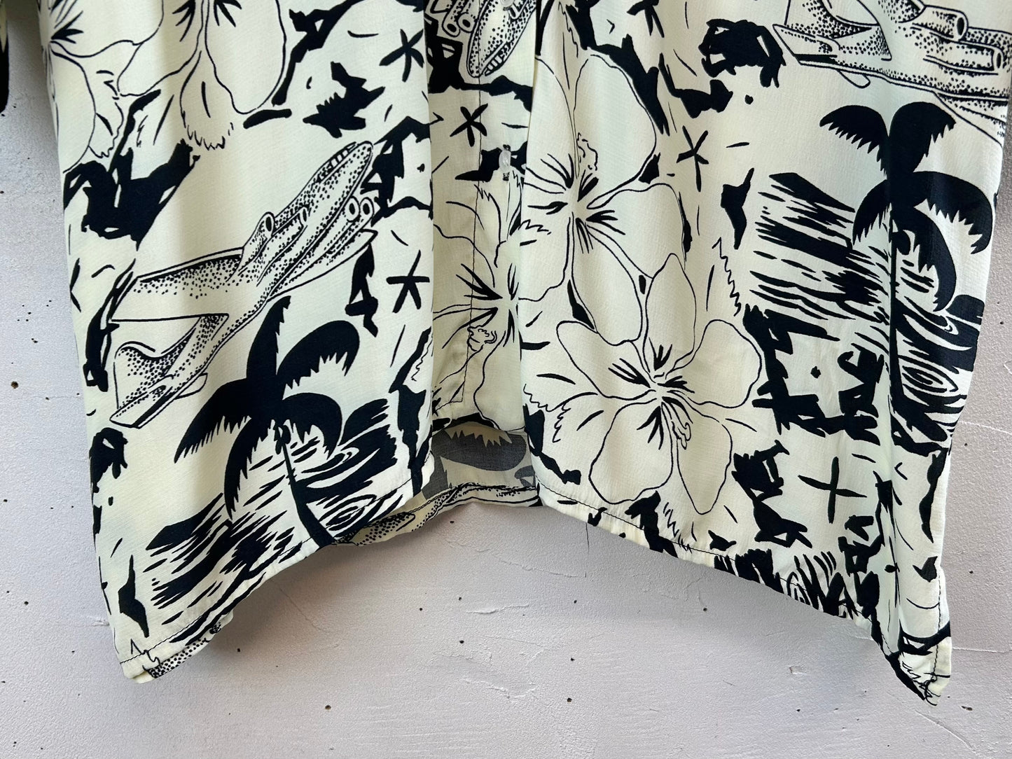 Vintage Flower Shirt [F30366]