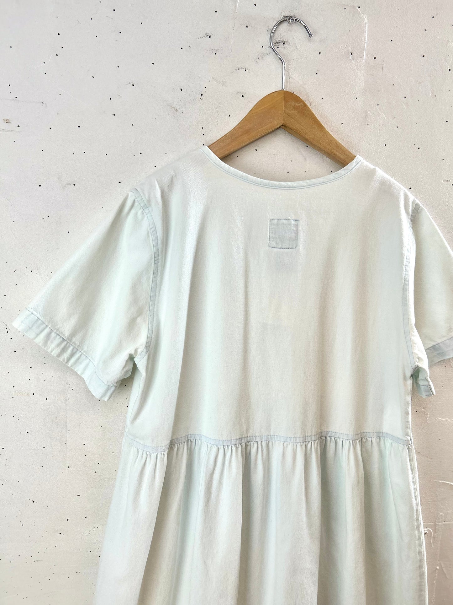 Vintage Denim Over Dress 〜SUN BELT〜 MADE IN USA [F30568]