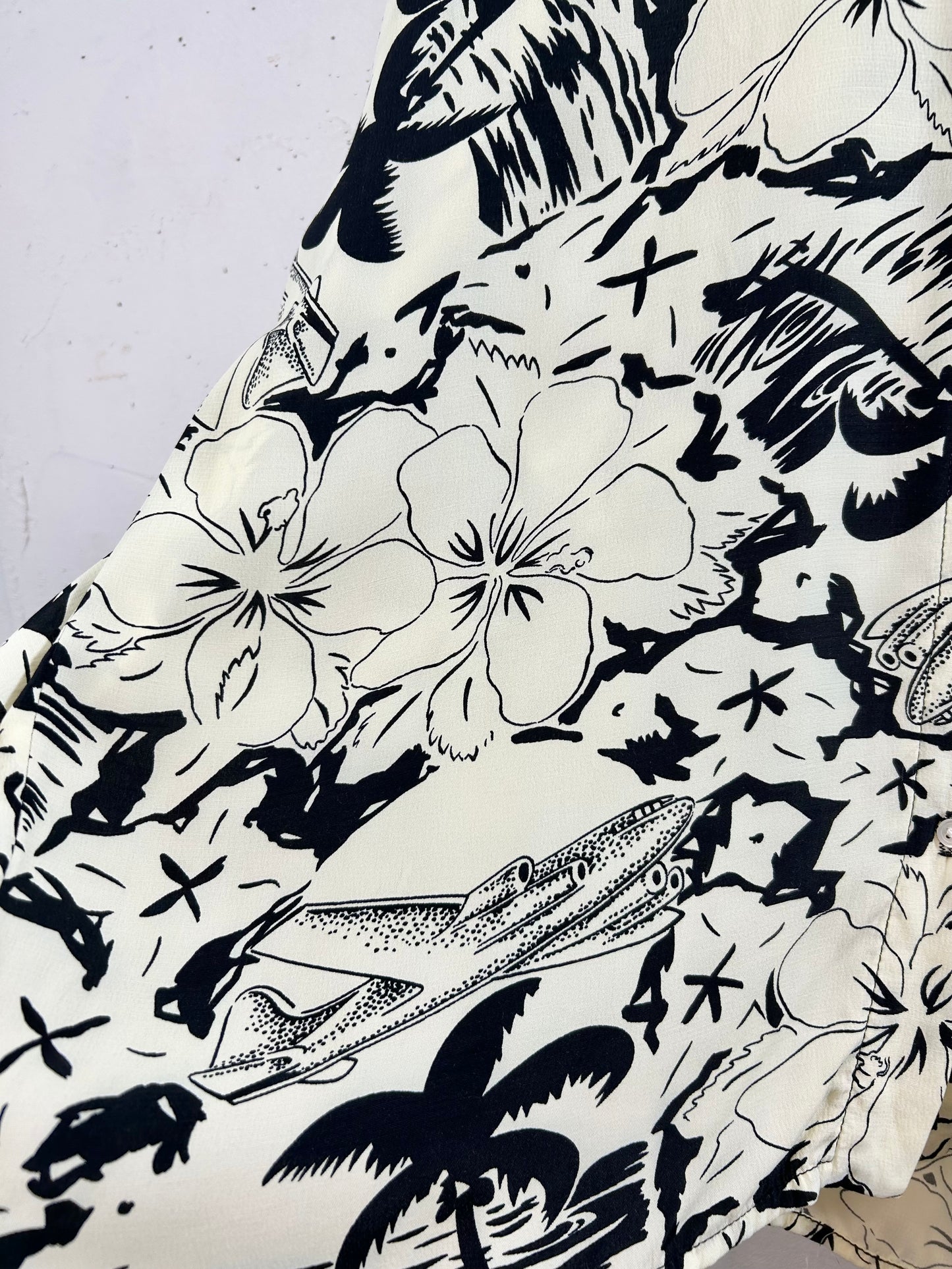 Vintage Flower Shirt [F30366]