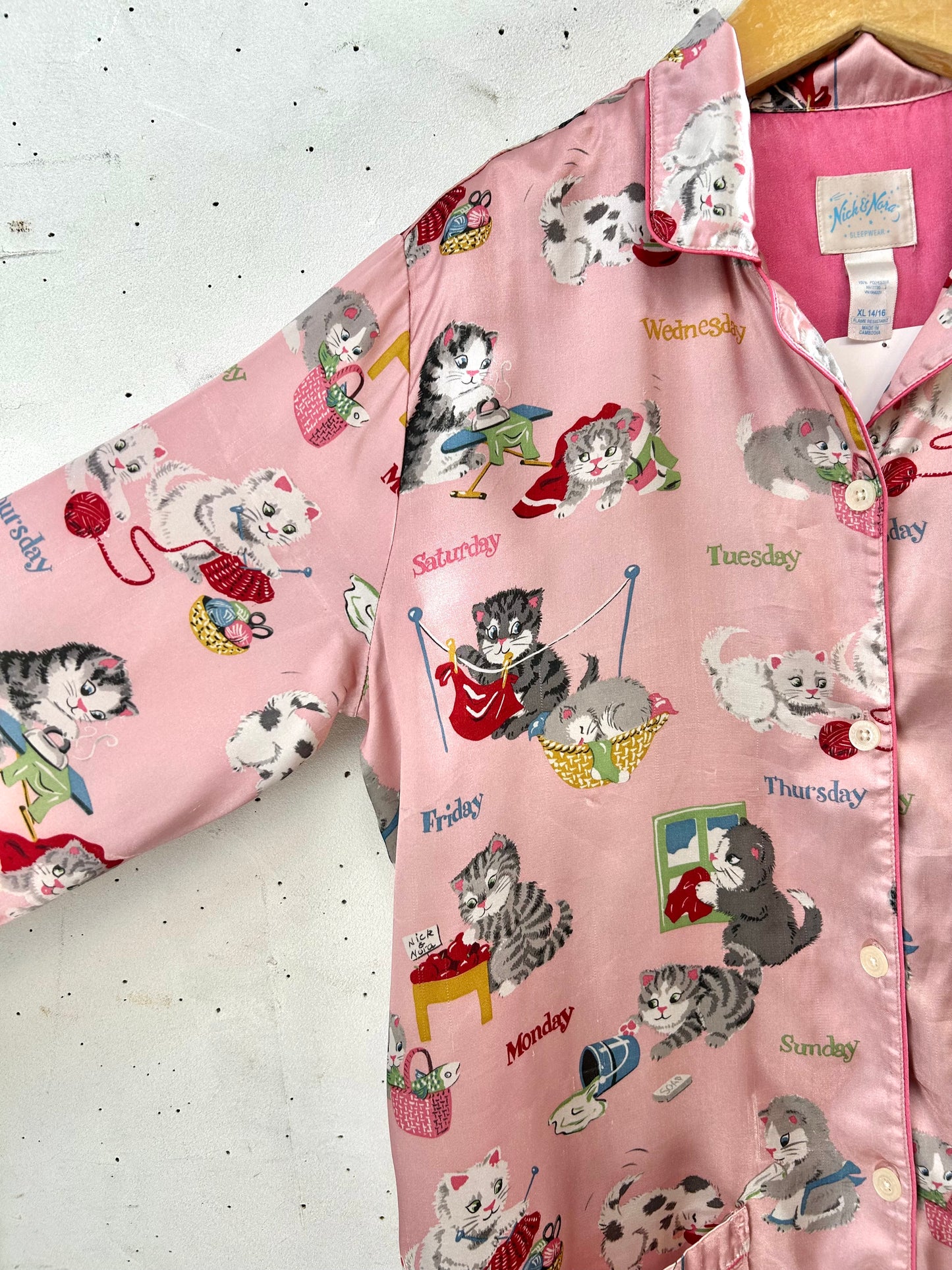 Vintage Sleep Wear 〜Nick&Nora〜 [D29944]