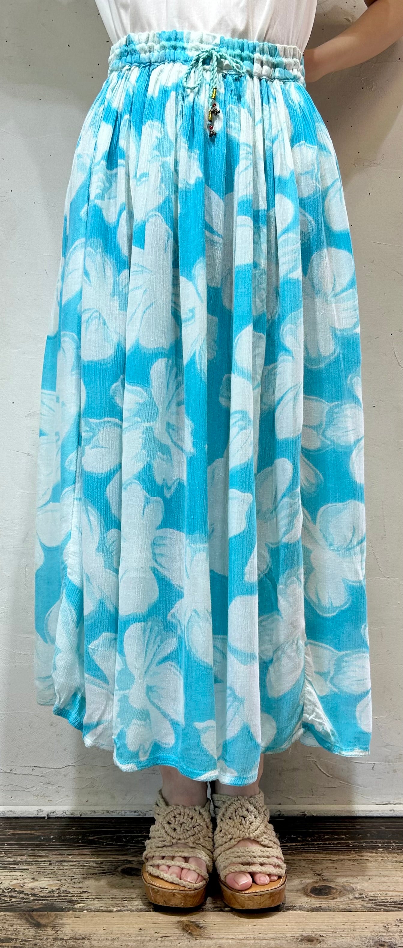 Vintage Viscose Skirt [E27089]