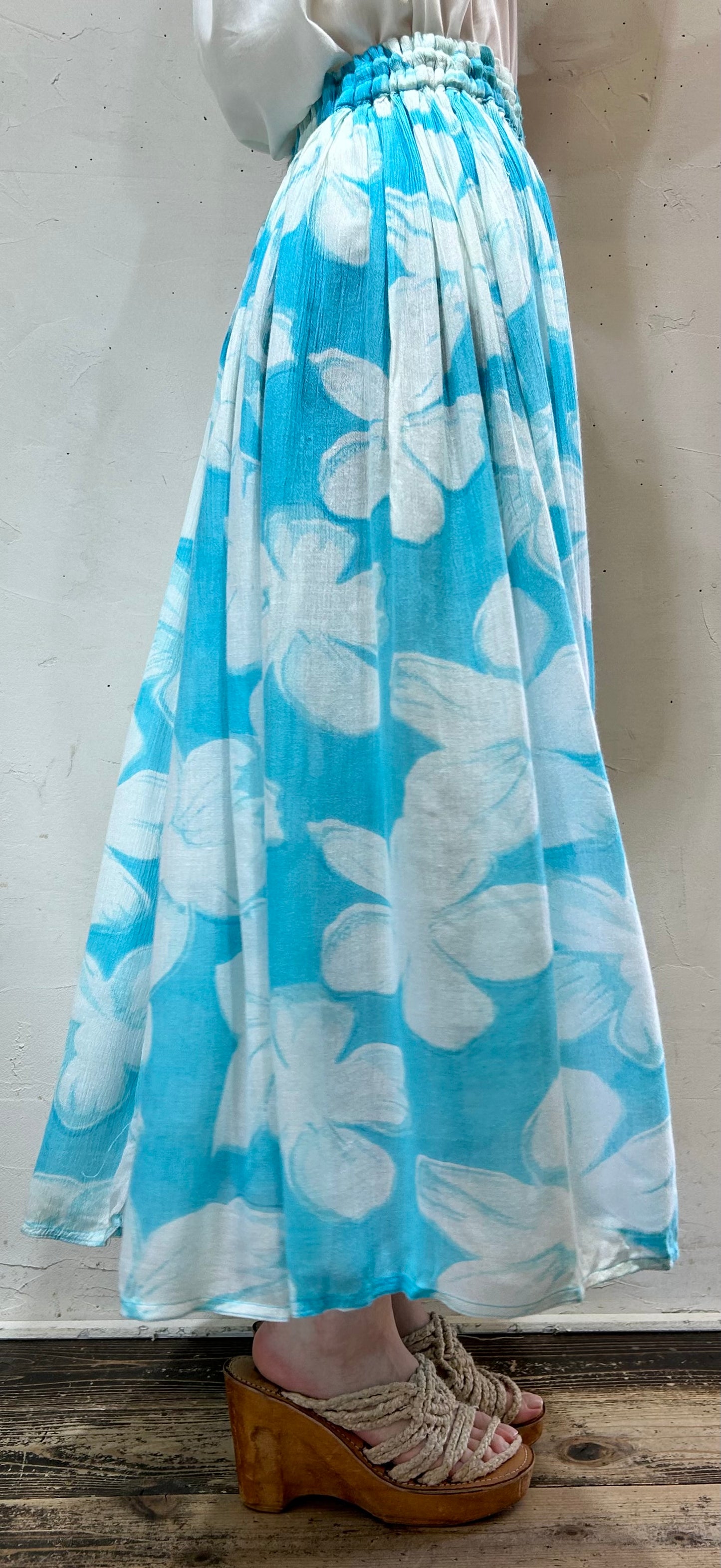 Vintage Viscose Skirt [E27089]