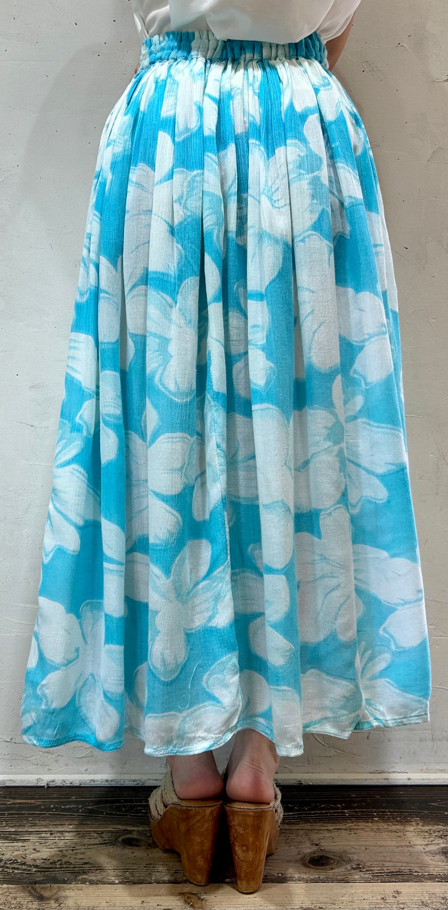 Vintage Viscose Skirt [E27089]