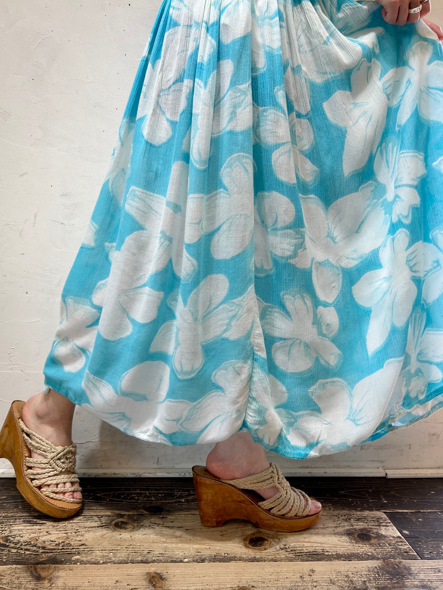 Vintage Viscose Skirt [E27089]