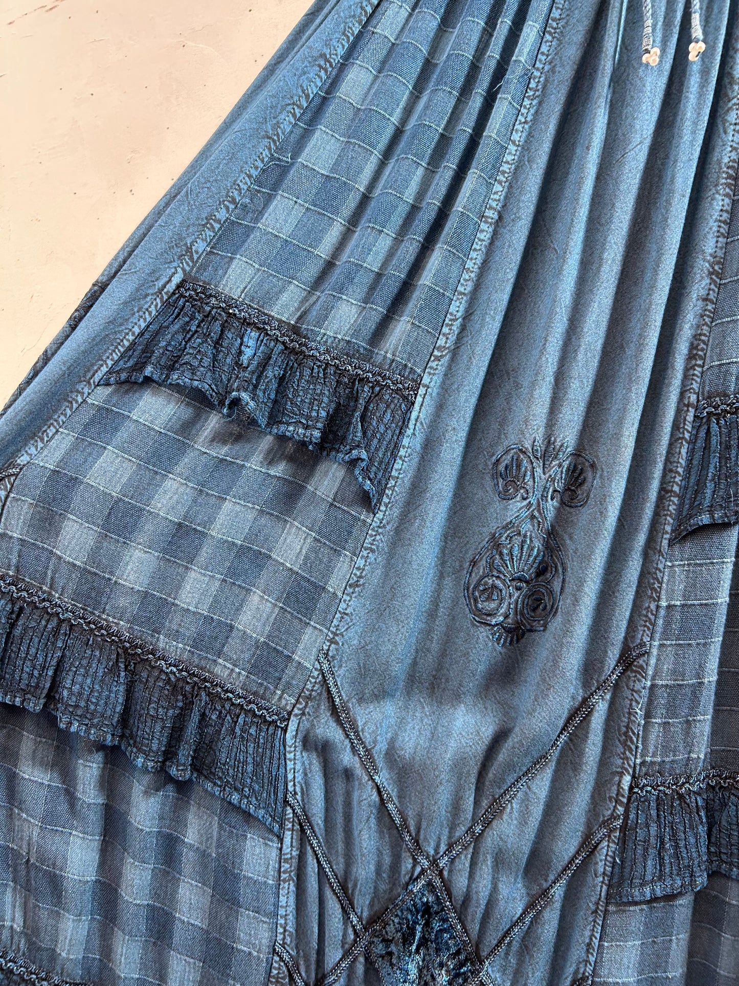 Vintage Patchwork Skirt [E30142]