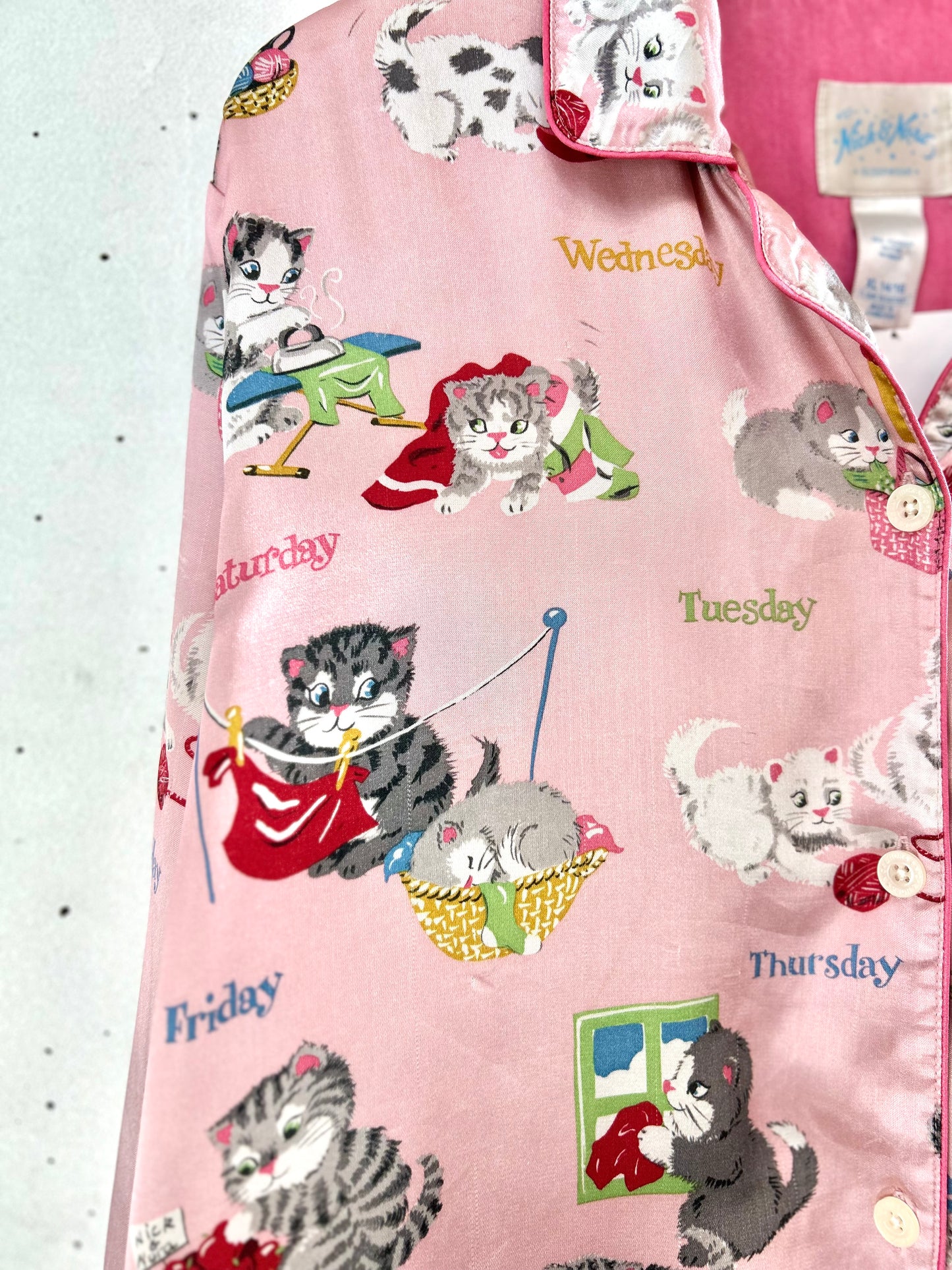 Vintage Sleep Wear 〜Nick&Nora〜 [D29944]