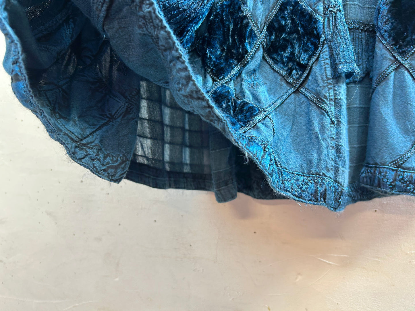 Vintage Patchwork Skirt [E30142]