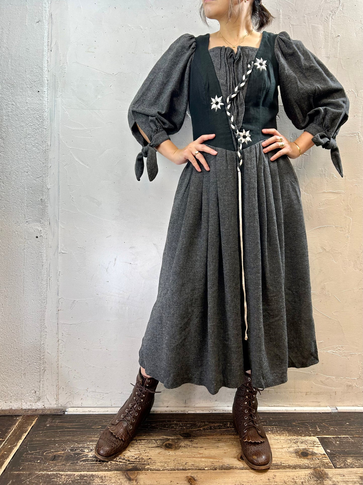 Vintage Tyrol Dress 〜APART〜 [I28404]
