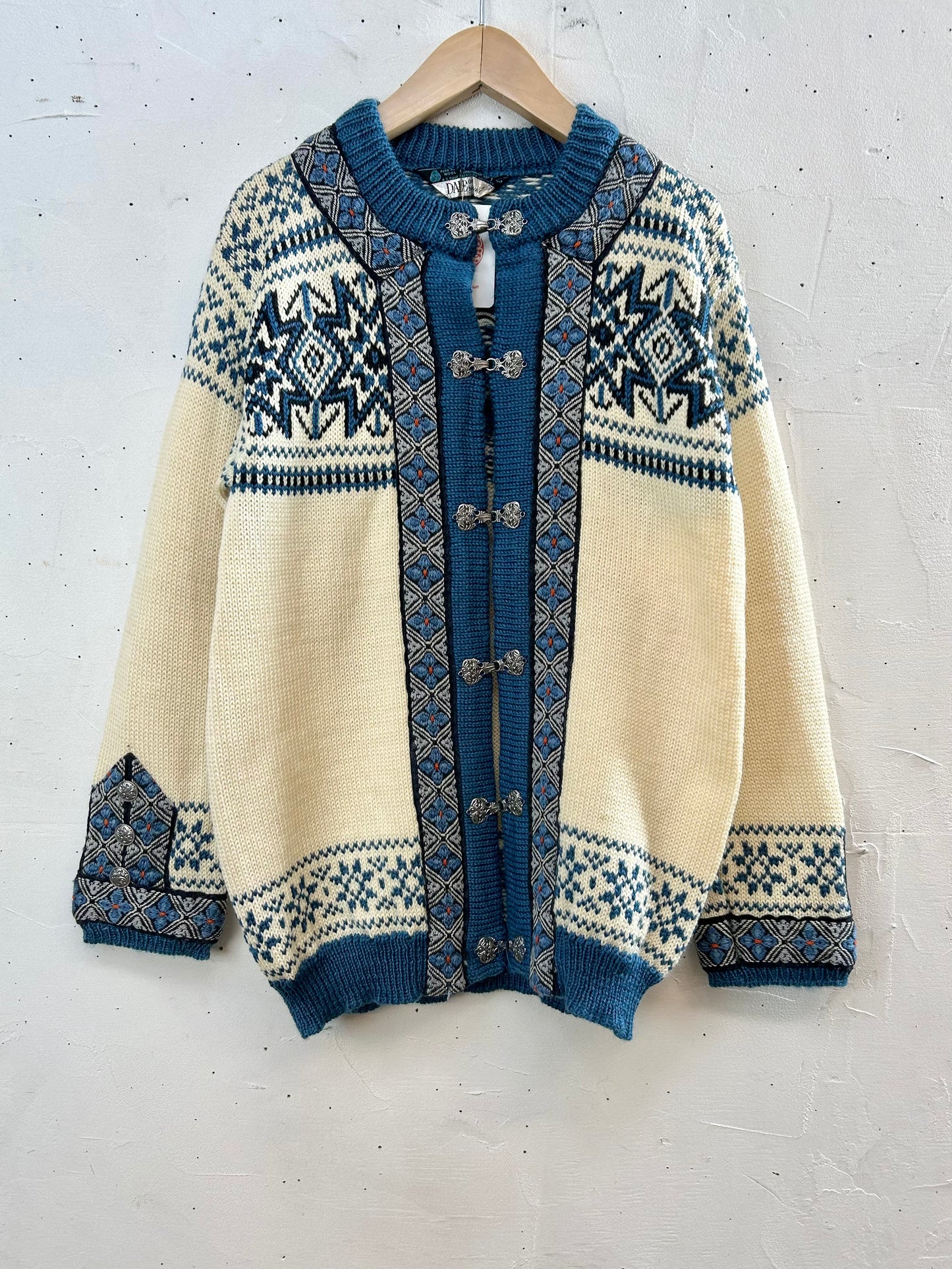 Vintage Nordic Knit Cardigan 〜DALE OF NORWAY〜 [A29289]