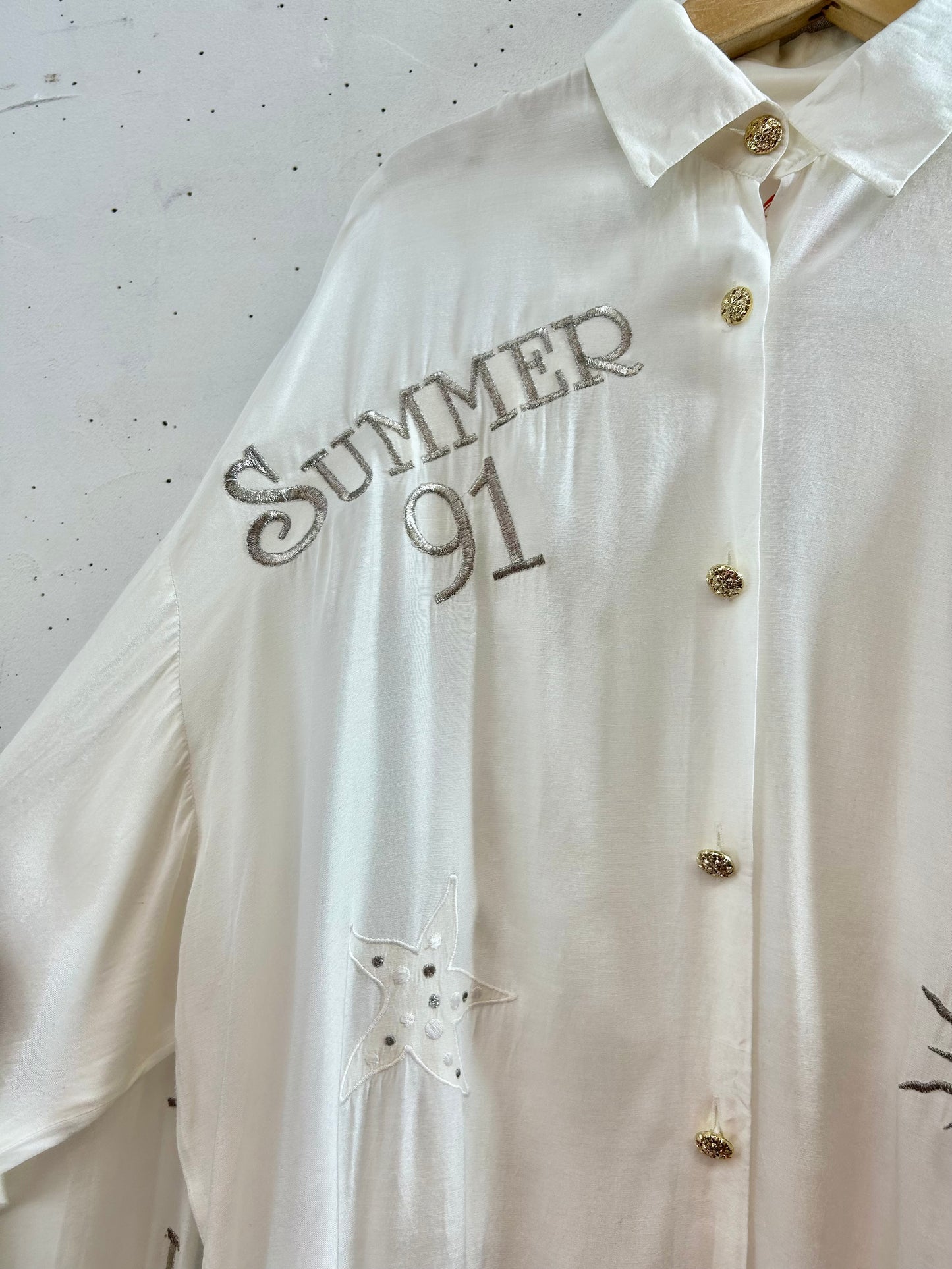 Vintage Embroidery Shirt [E30138]