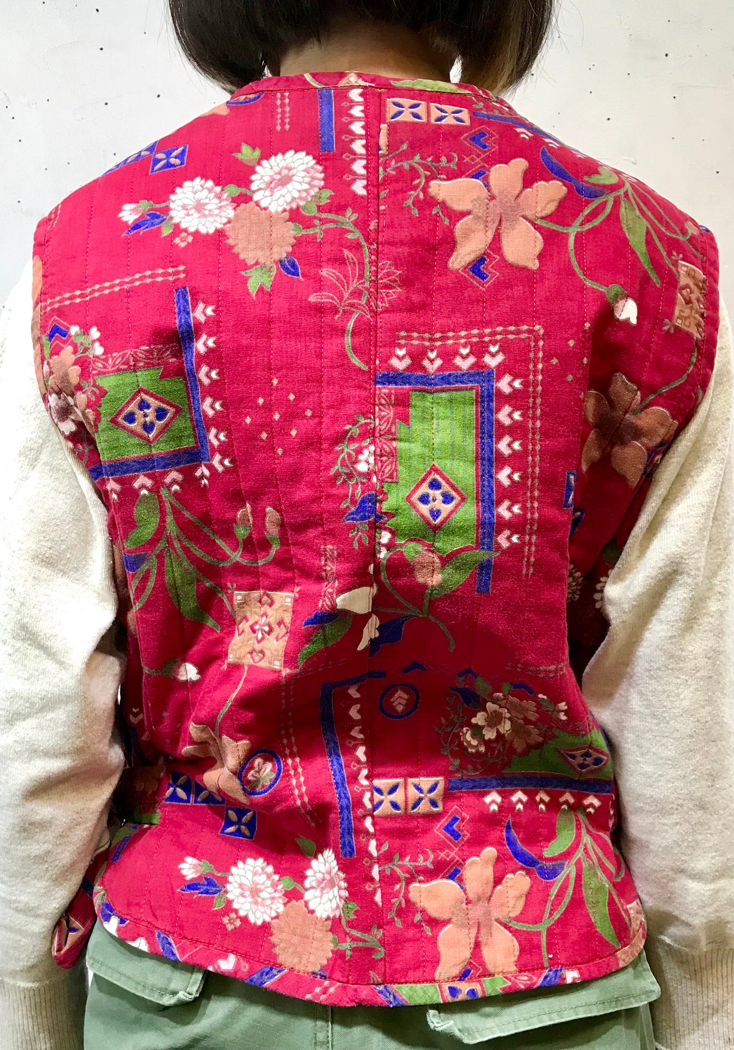 Vintage Quilting Vest [K25565]