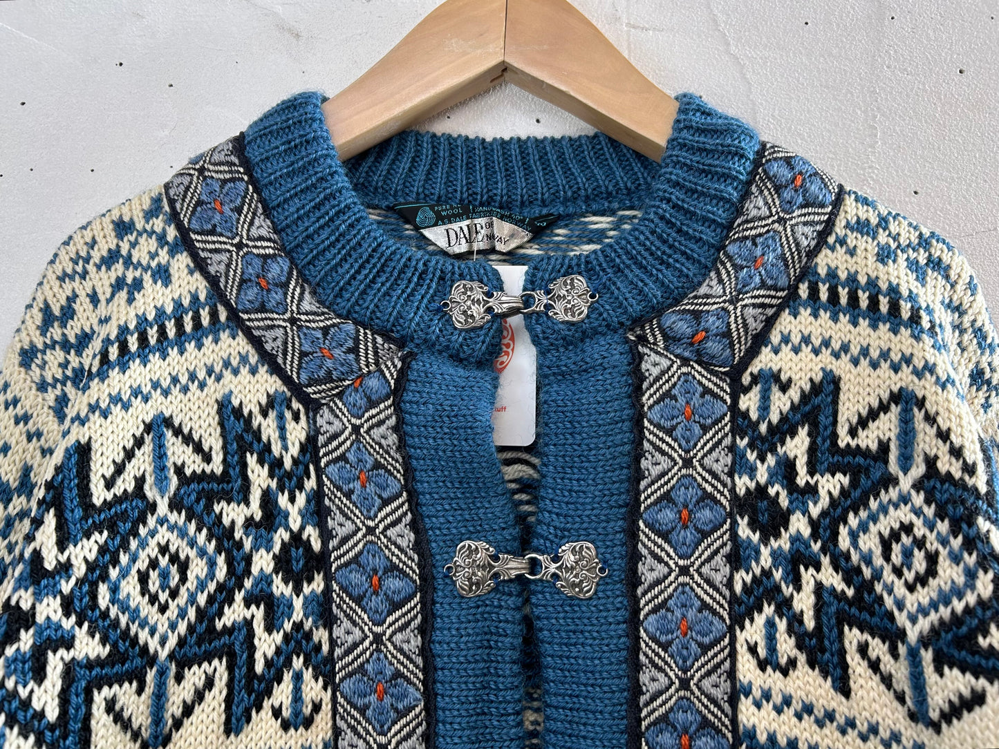 Vintage Nordic Knit Cardigan 〜DALE OF NORWAY〜 [A29289]